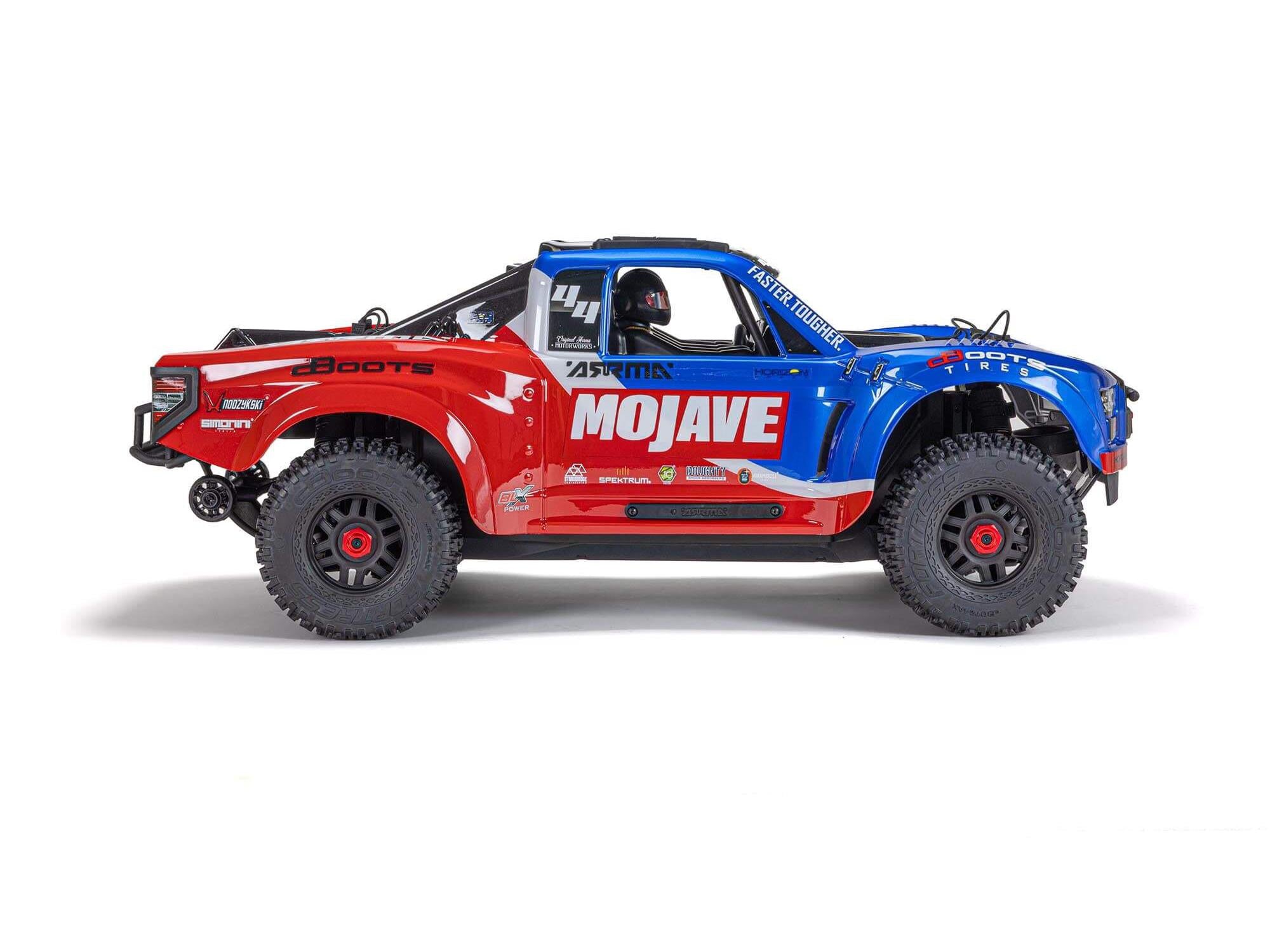 1/8 Mojave 4x4 4S BLX Centre Diff Desert Truck RTR, Blue