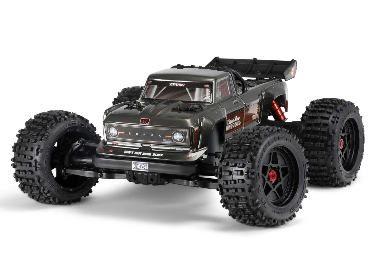 1/10 Outcast 4x4 4S BLX Centre Diff Stunt MT (Gunmetal)