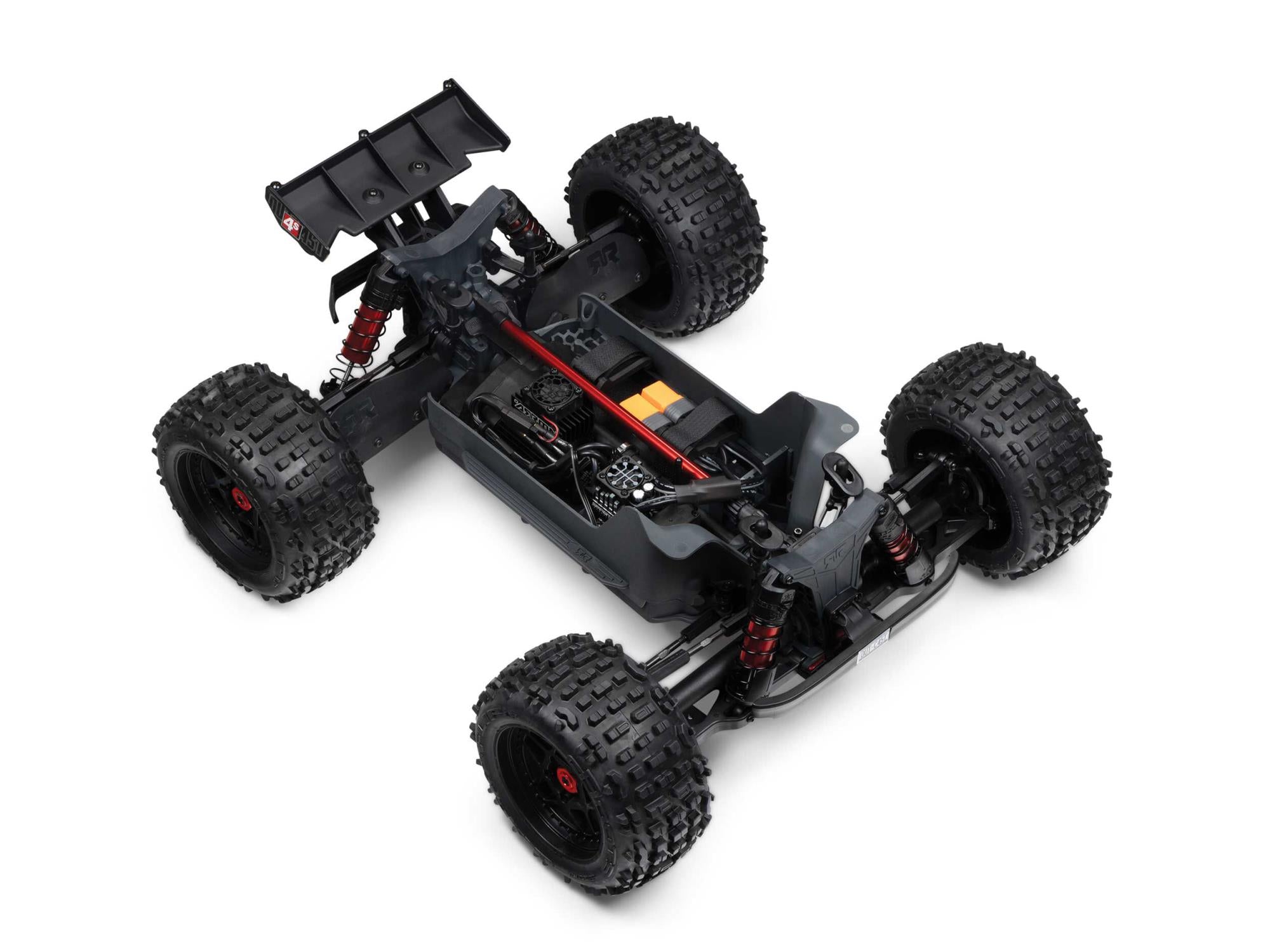 1/10 Outcast 4x4 4S BLX Centre Diff Stunt MT (Gunmetal)