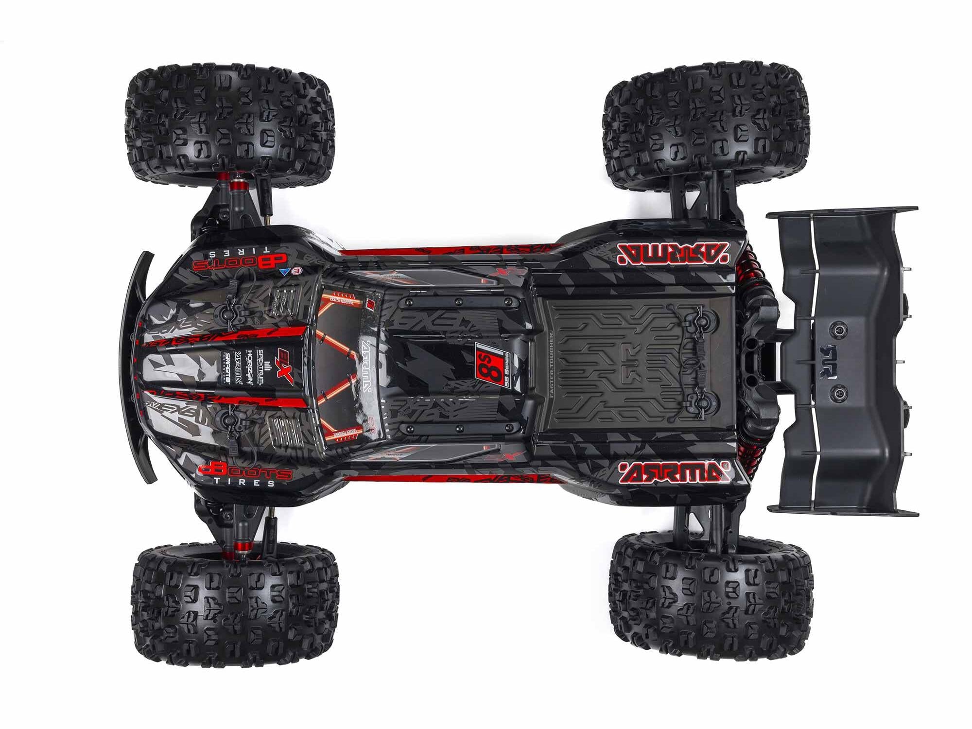 1/5 KRATON 4x4 8S BLX EXB Brushless Monster Truck RTR, Black