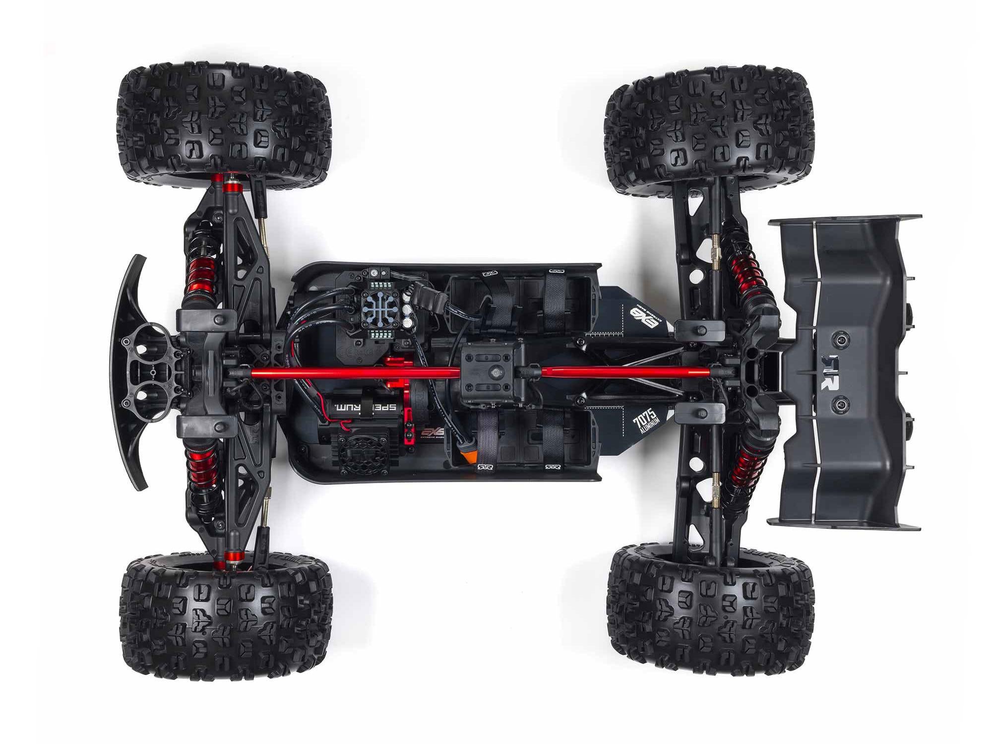 1/5 KRATON 4x4 8S BLX EXB Brushless Monster Truck RTR, Black