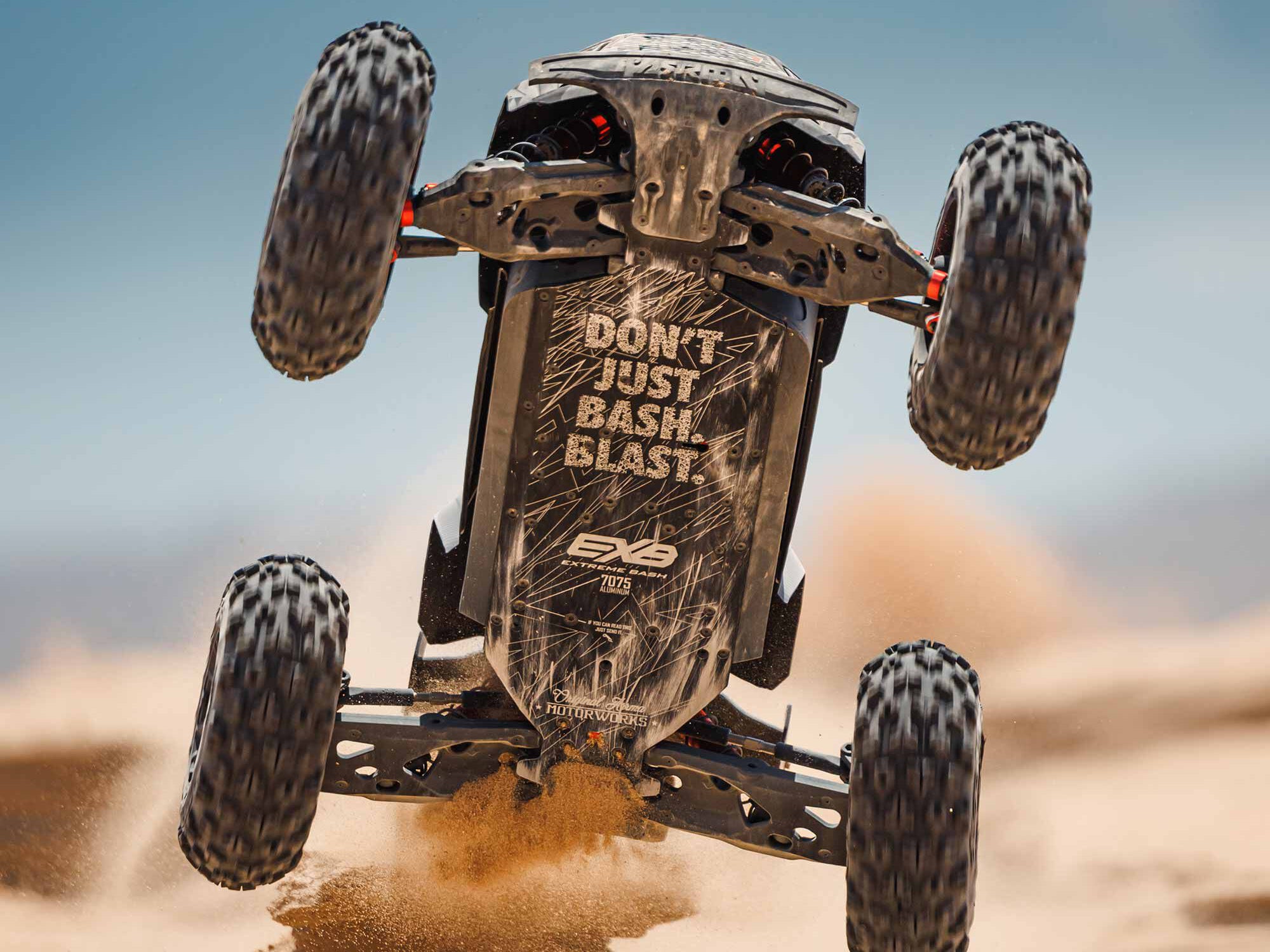 1/5 KRATON 4x4 8S BLX EXB Brushless Monster Truck RTR, Black