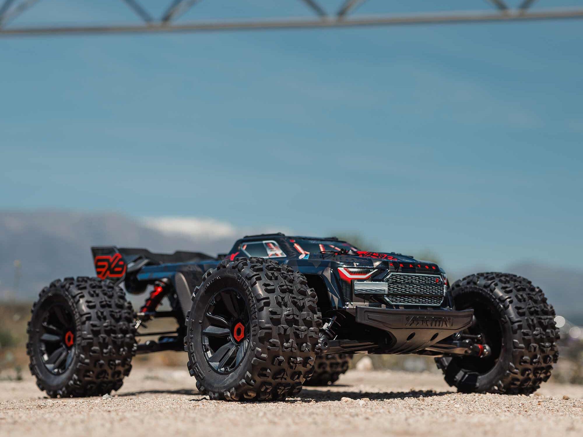 1/5 KRATON 4x4 8S BLX EXB Brushless Monster Truck RTR, Black