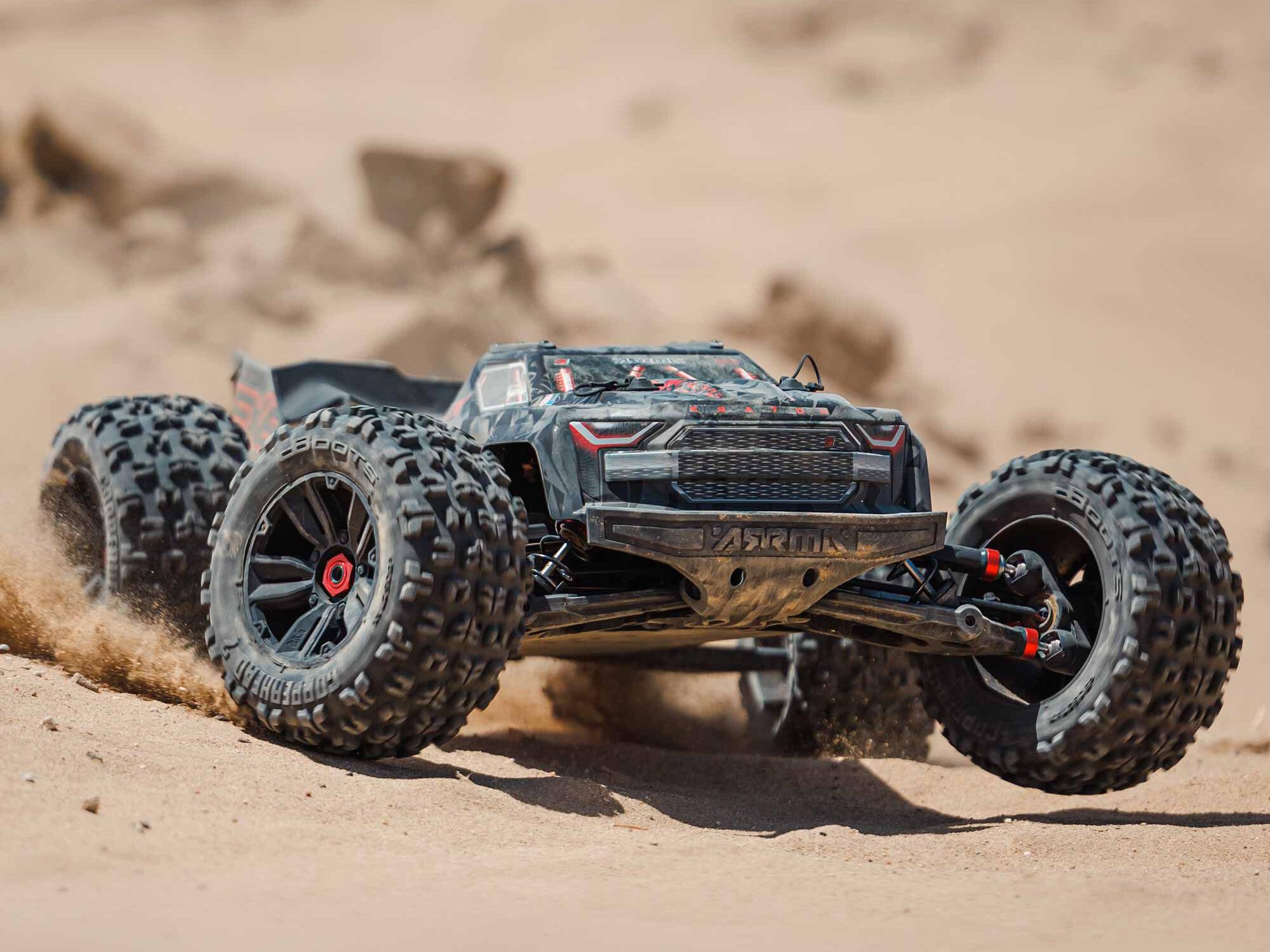 1/5 KRATON 4x4 8S BLX EXB Brushless Monster Truck RTR, Black