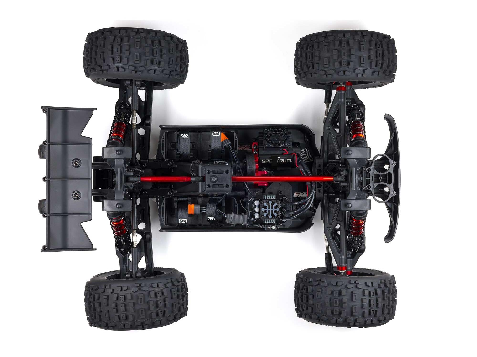 1/5 Outcast 4X4 8S BLX EXB Brushless Stunt Truck RTR, Black