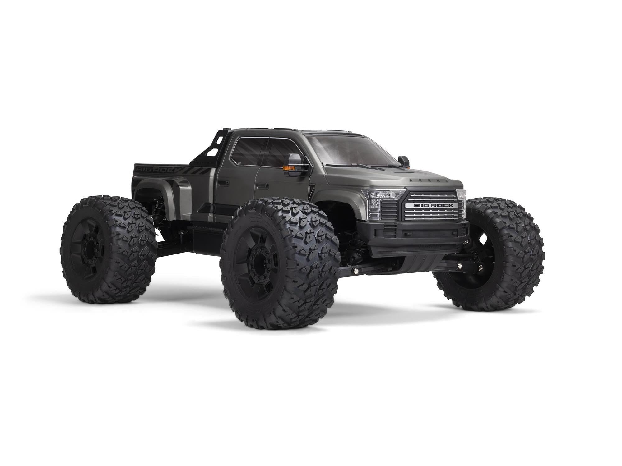 1/7 BIG ROCK 6S 4x4 BLX Monster Truck RTR, Gunmetal