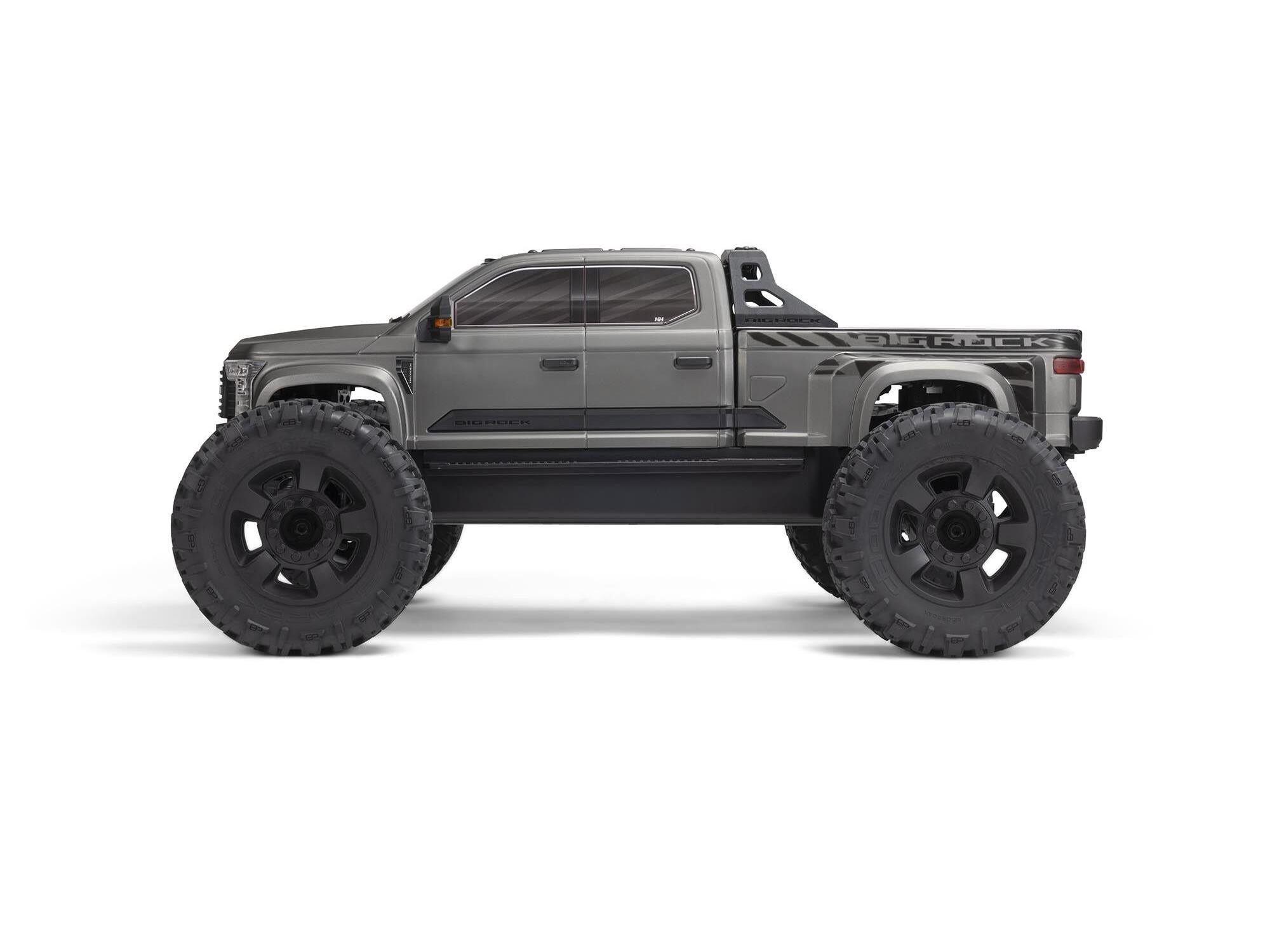 1/7 BIG ROCK 6S 4x4 BLX Monster Truck RTR, Gunmetal