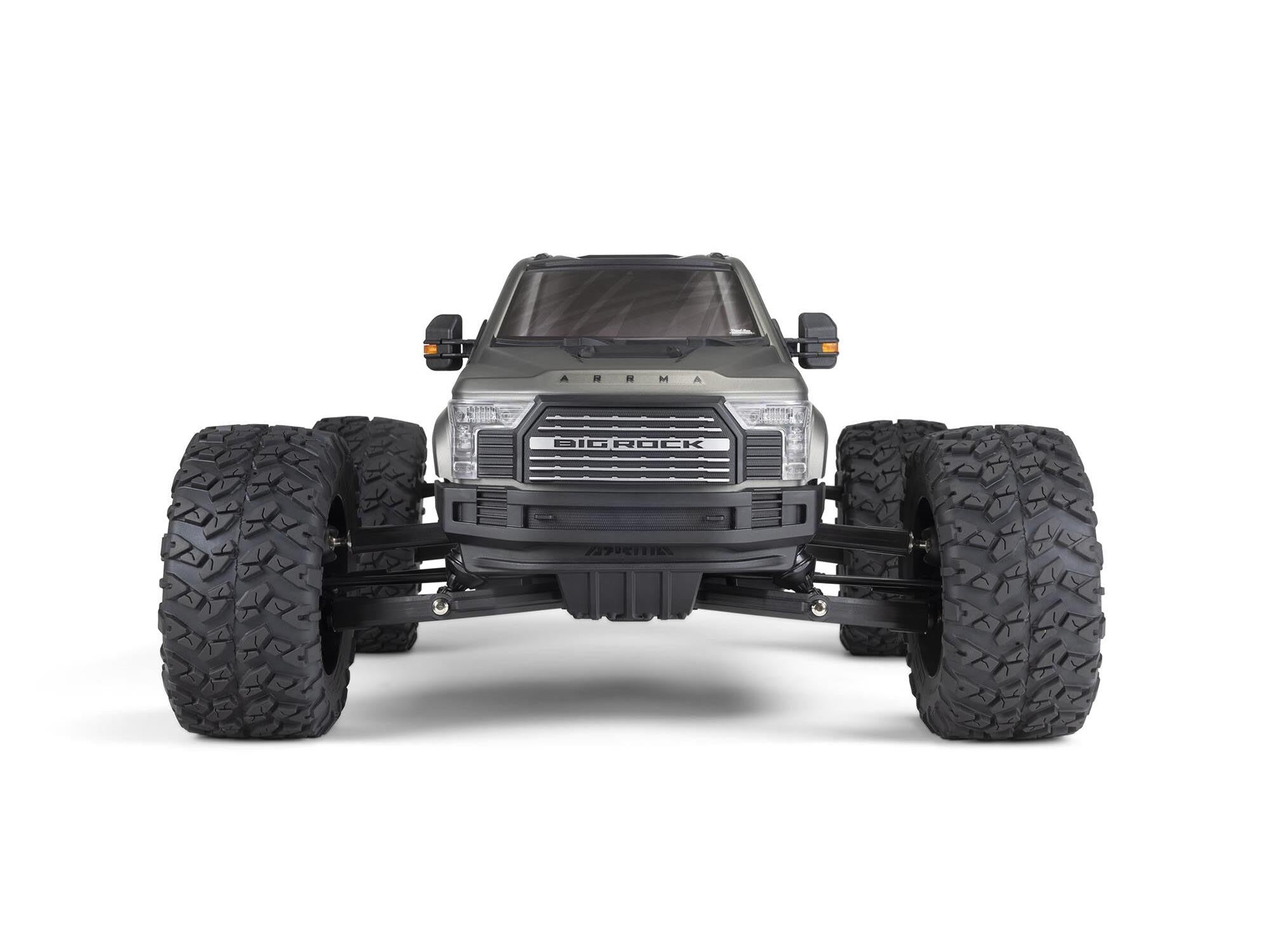 1/7 BIG ROCK 6S 4x4 BLX Monster Truck RTR, Gunmetal