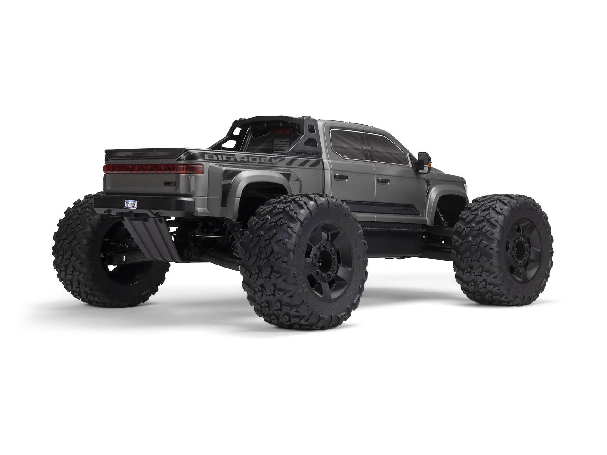 1/7 BIG ROCK 6S 4x4 BLX Monster Truck RTR, Gunmetal