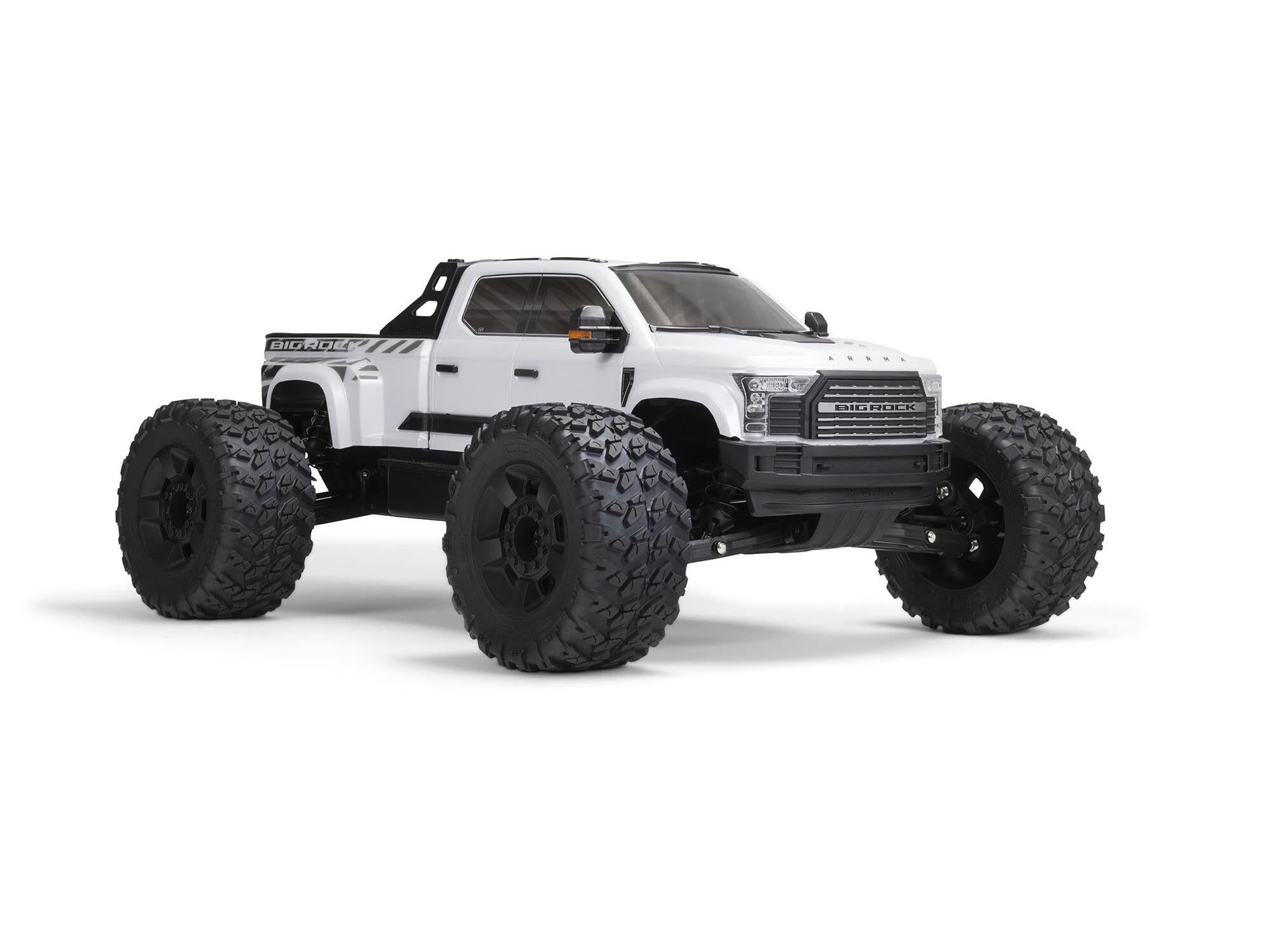 1/7 BIG ROCK 6S 4x4 BLX Monster Truck RTR, White