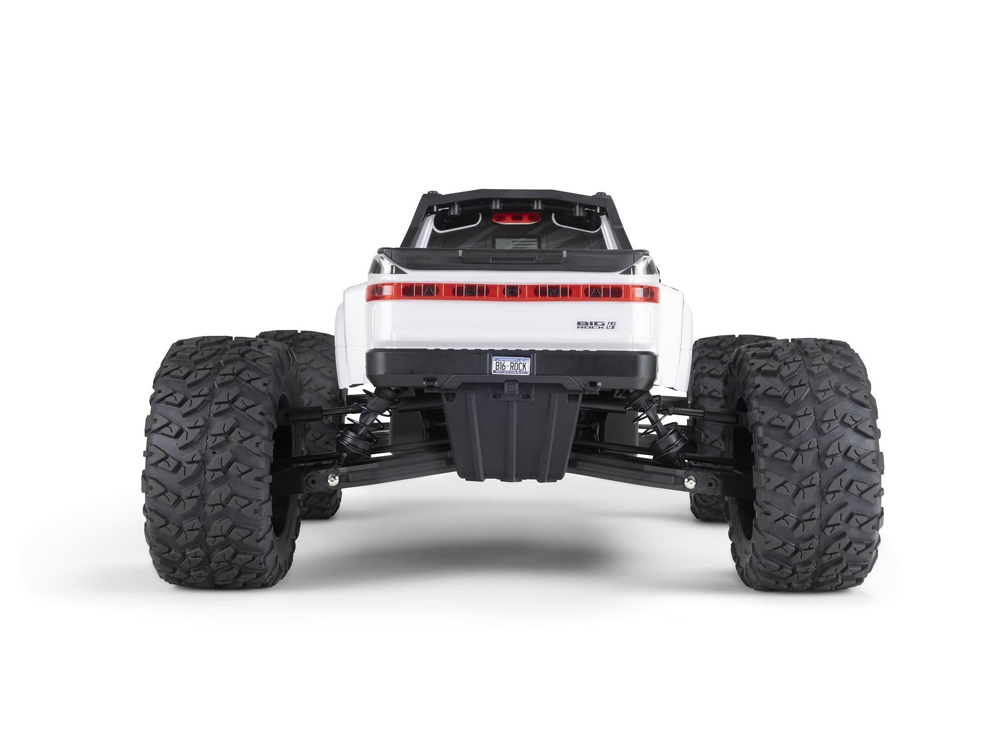 1/7 BIG ROCK 6S 4x4 BLX Monster Truck RTR, White