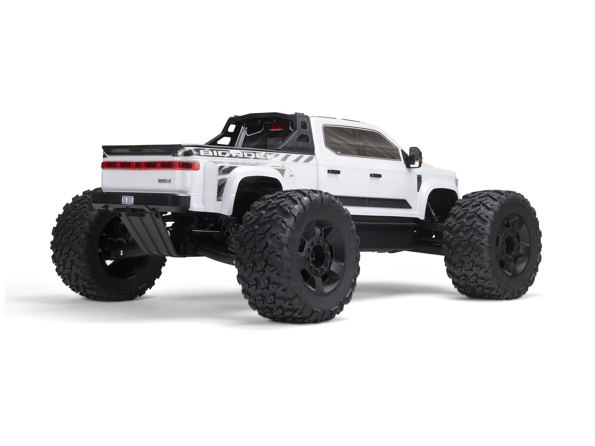 1/7 BIG ROCK 6S 4x4 BLX Monster Truck RTR, White