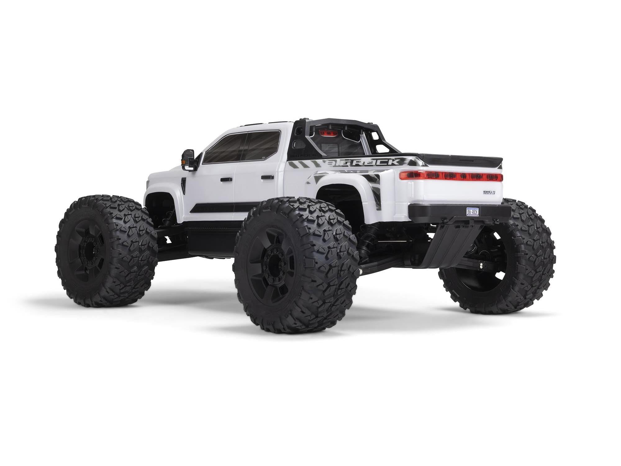 1/7 BIG ROCK 6S 4x4 BLX Monster Truck RTR, White