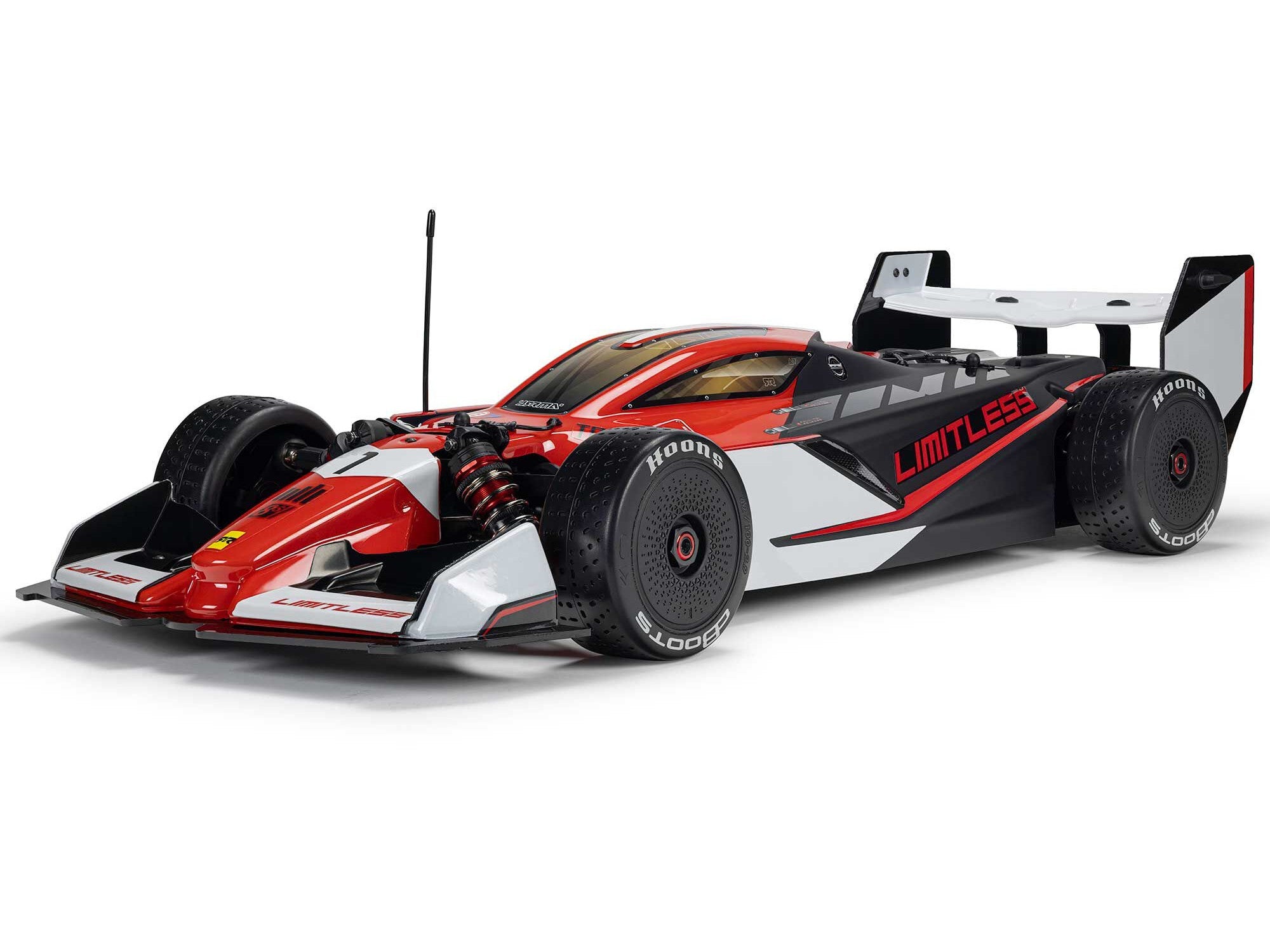 Arrma 1/7 LIMITLESS 120 8S AVC 4X4 RTR Street Speed, Red/Black