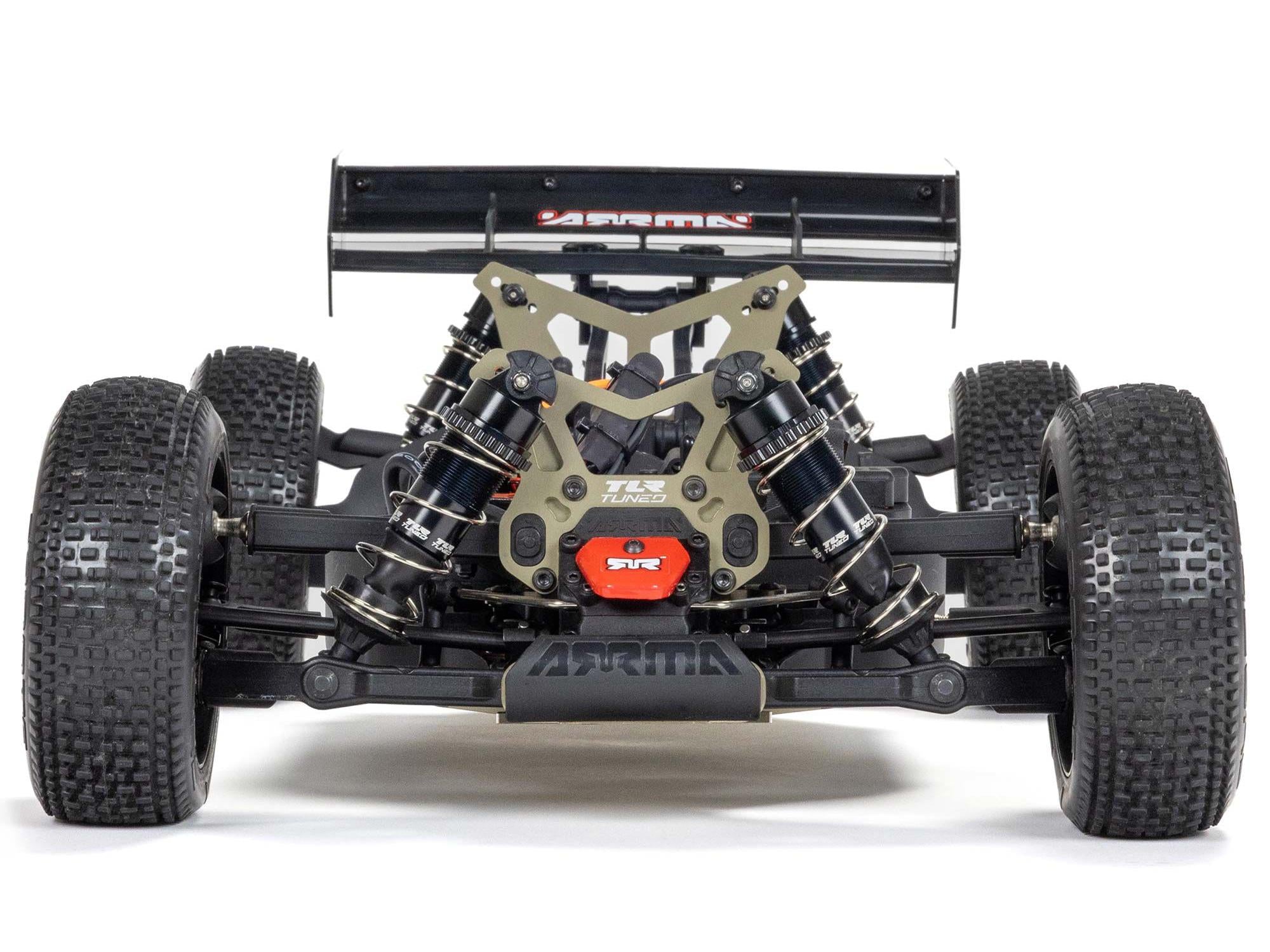 1/8 TLR Tuned Typhon 6S 4WD BLX Buggy RTR, Red/Blue