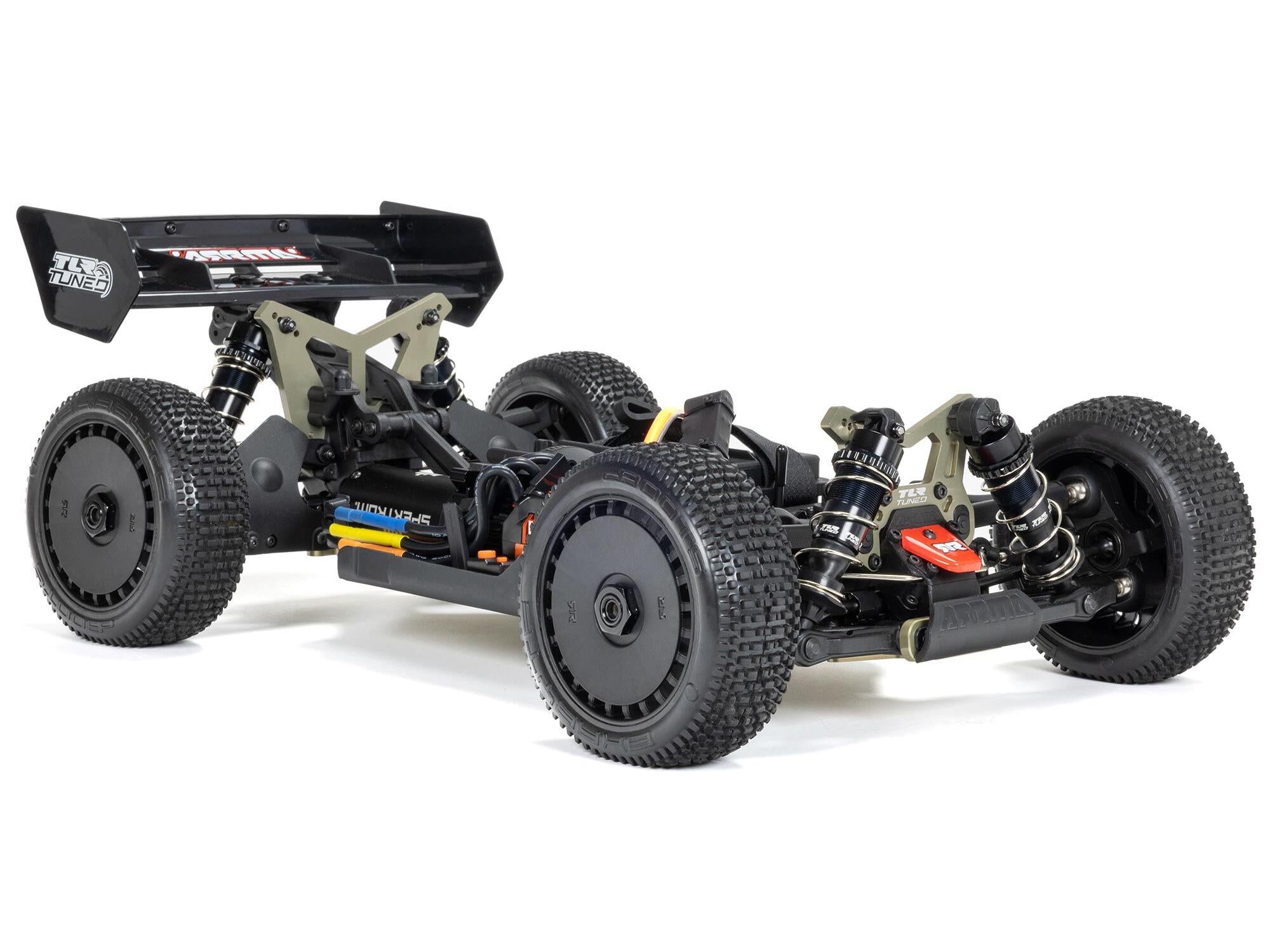 1/8 TLR Tuned Typhon 6S 4WD BLX Buggy RTR, Red/Blue