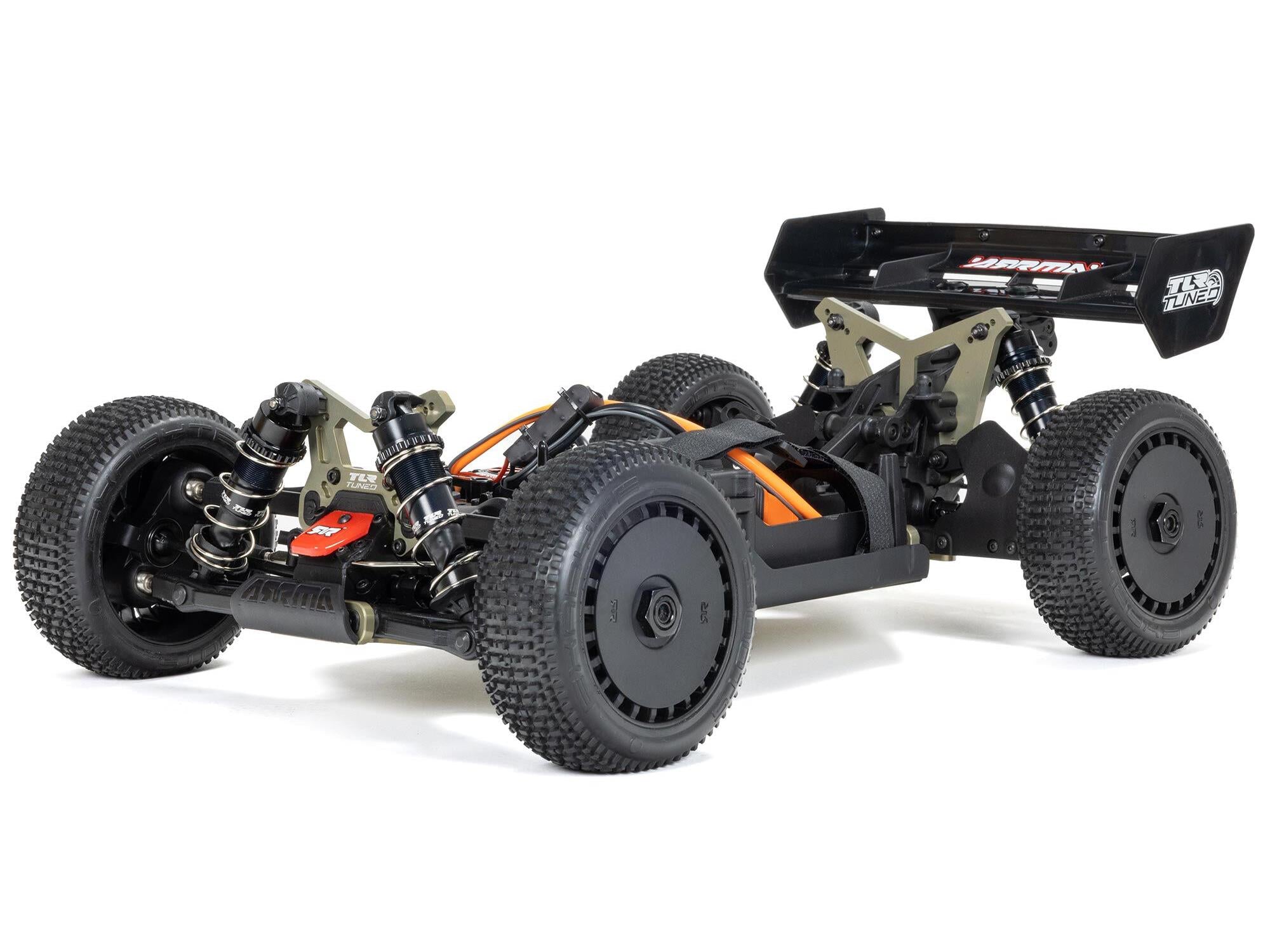 1/8 TLR Tuned Typhon 6S 4WD BLX Buggy RTR, Red/Blue