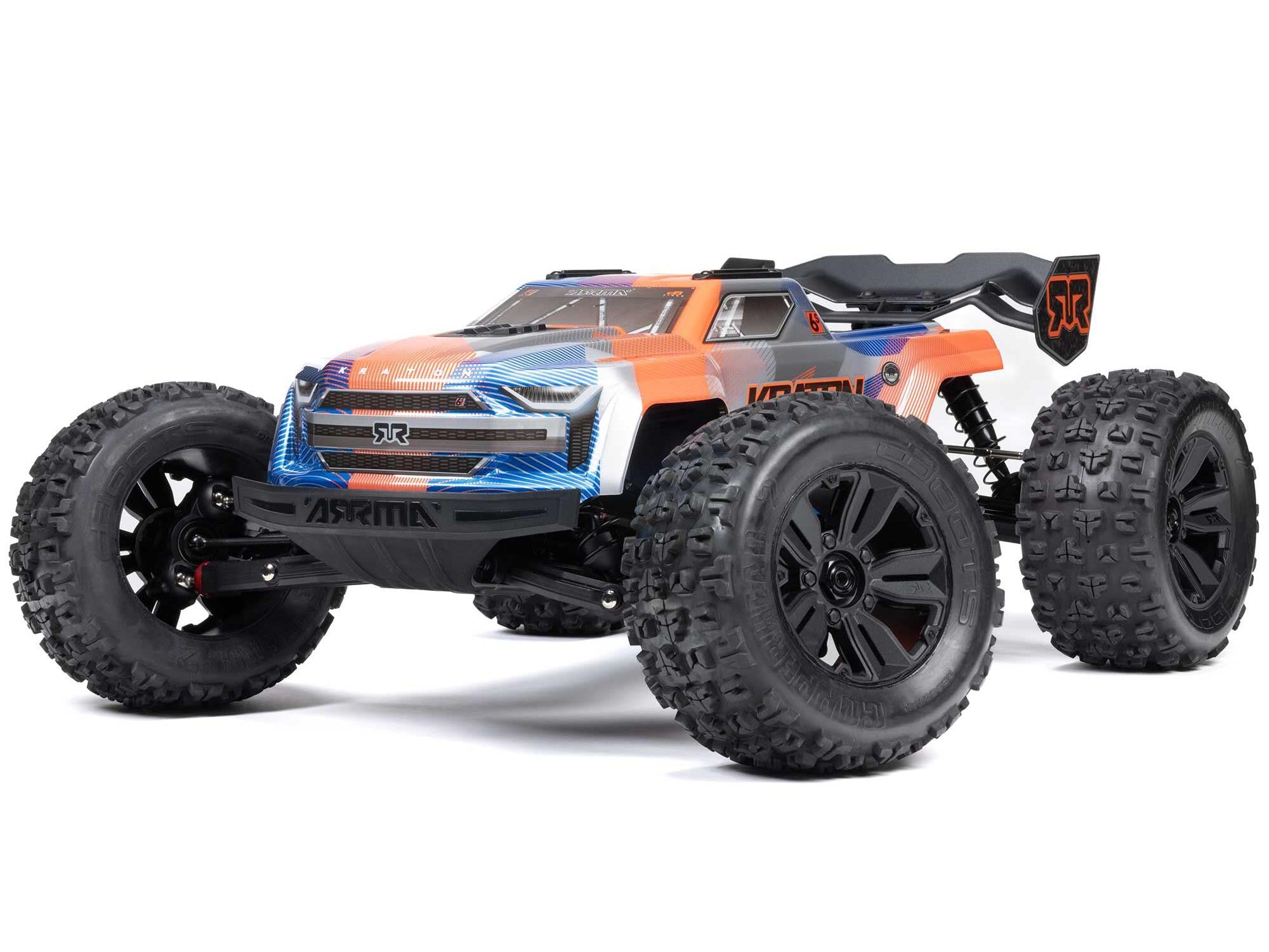 Arrma 1/8 KRATON 6S V6 4X4 BLX Speed Monster Truck RTR Orange