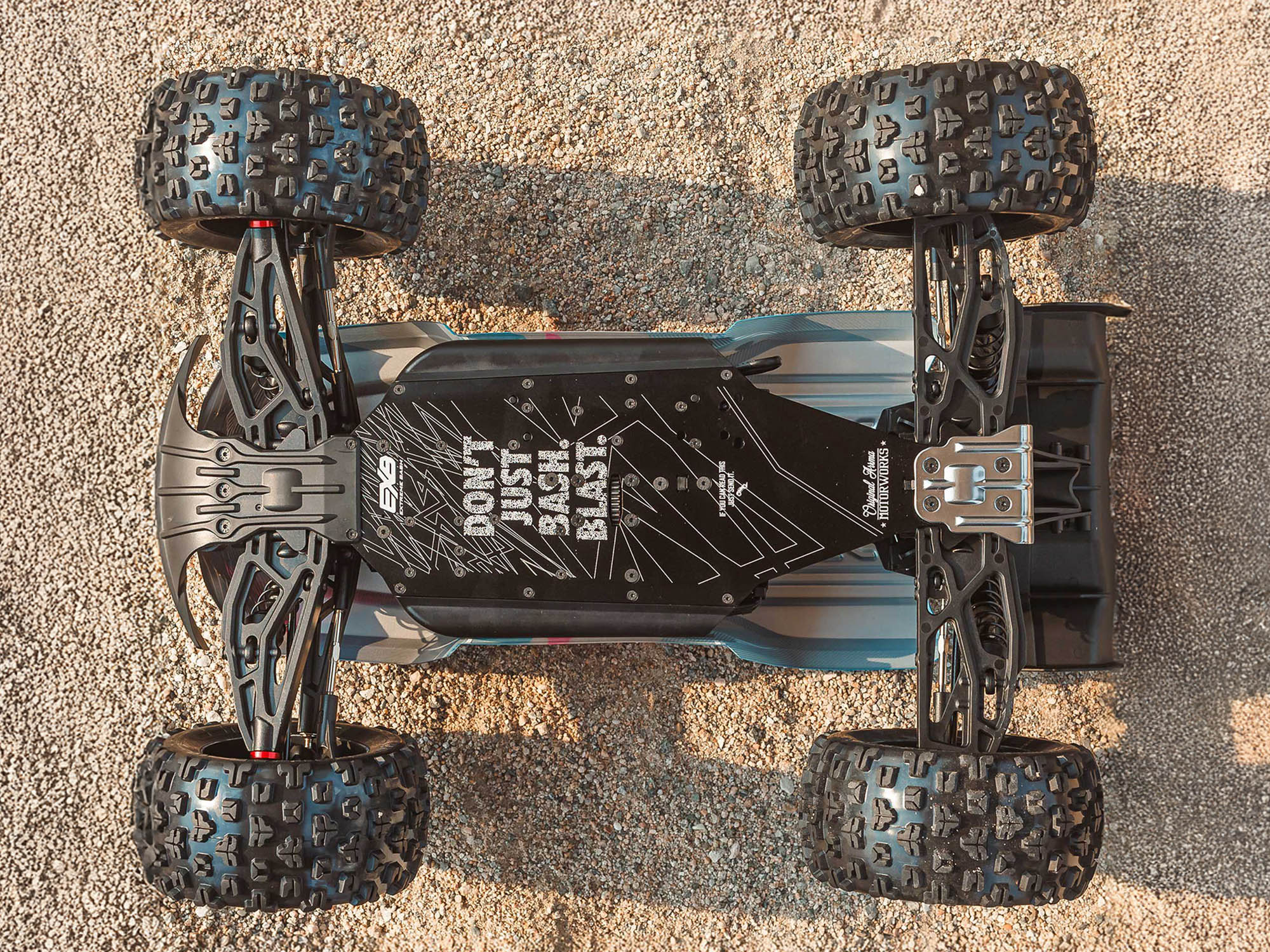 Arrma 1/8 KRATON 6S V6 4X4 BLX Speed Monster Truck RTR Blue/RedC-ARA8608V6T5