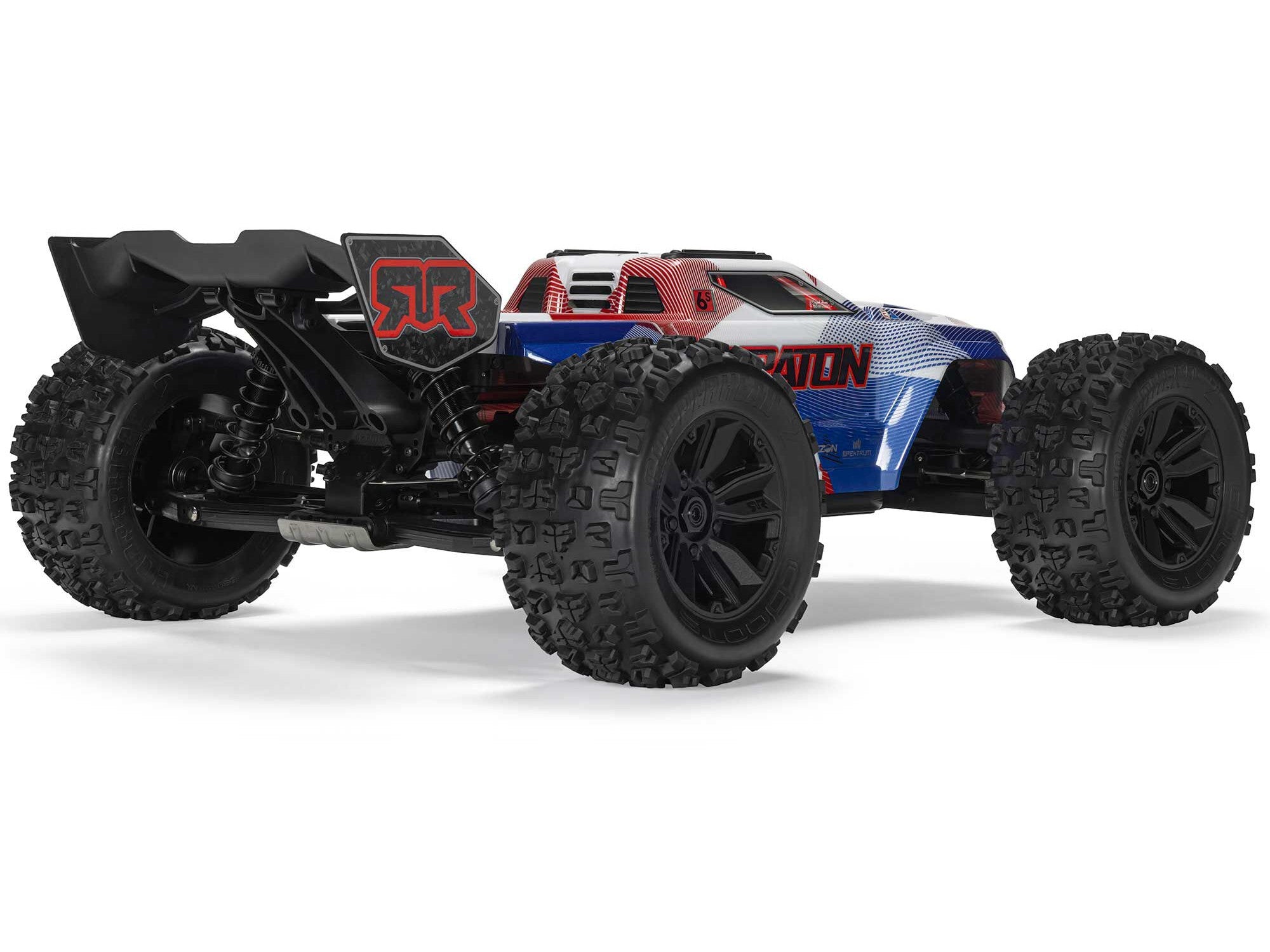 Arrma 1/8 KRATON 6S V6 4X4 BLX Speed Monster Truck RTR Black/Green C-ARA8608V6T3