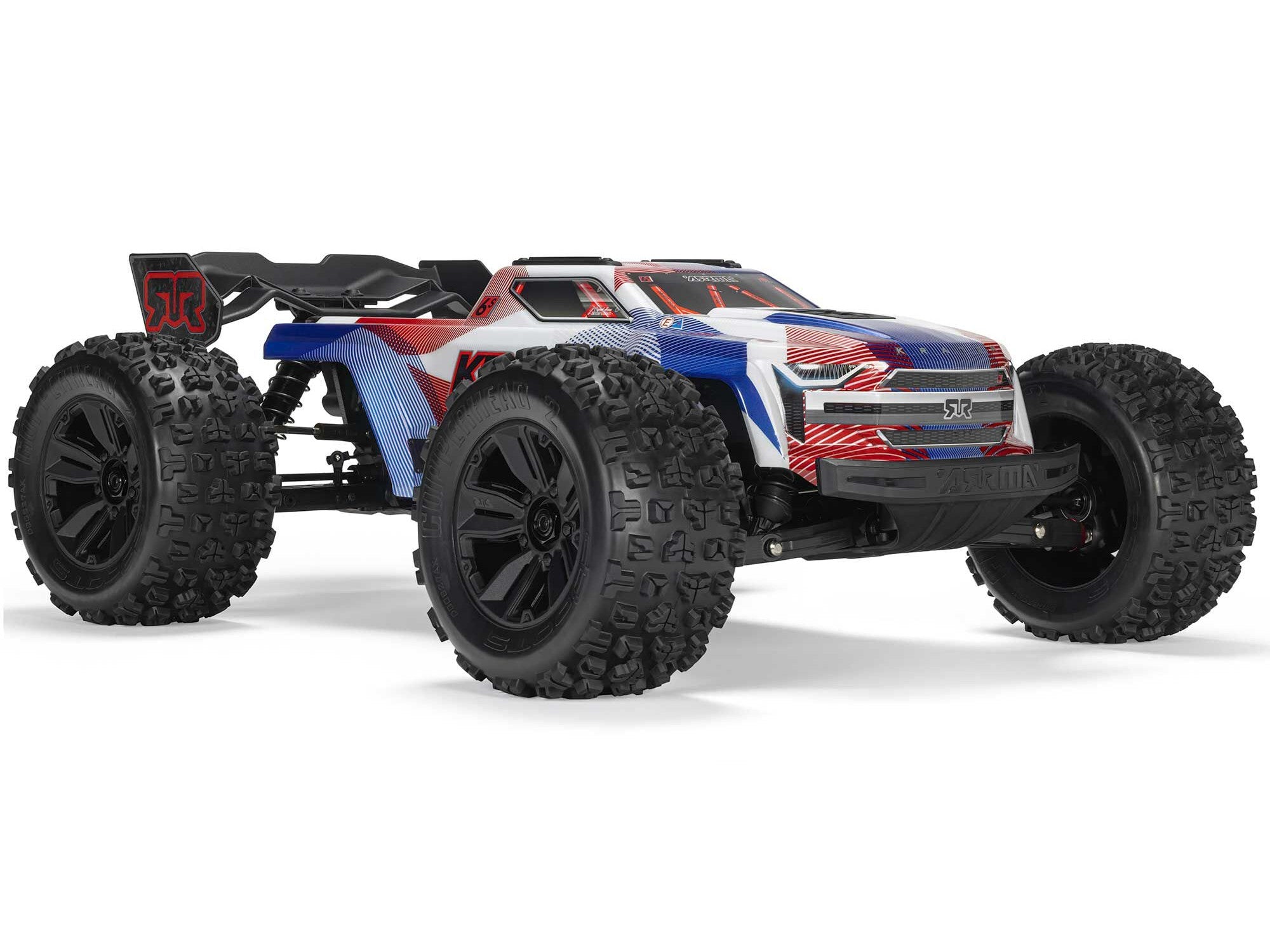 Arrma 1/8 KRATON 6S V6 4X4 BLX Speed Monster Truck RTR Black/Green C-ARA8608V6T3