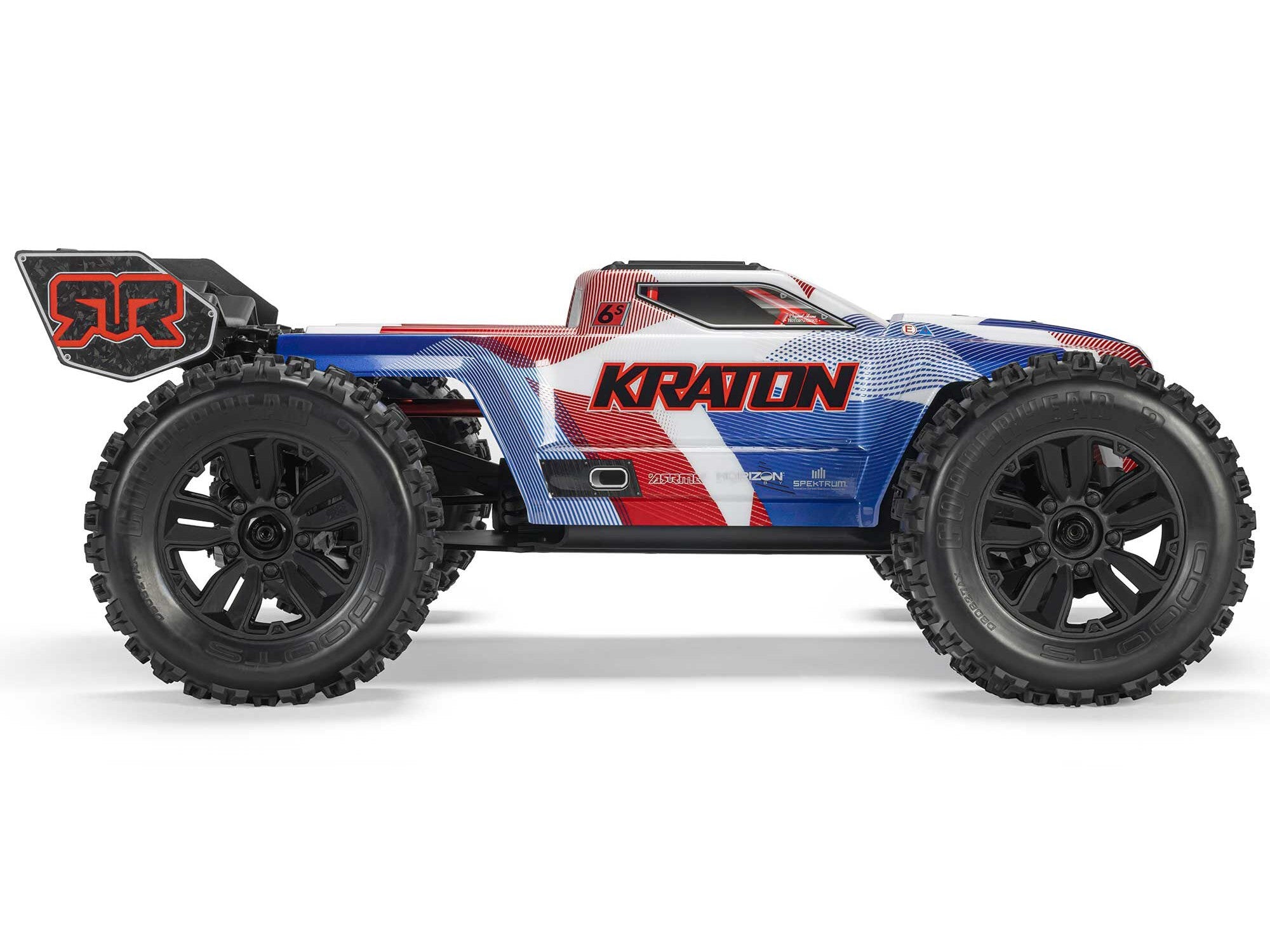 Arrma 1/8 KRATON 6S V6 4X4 BLX Speed Monster Truck RTR Black/Green C-ARA8608V6T3
