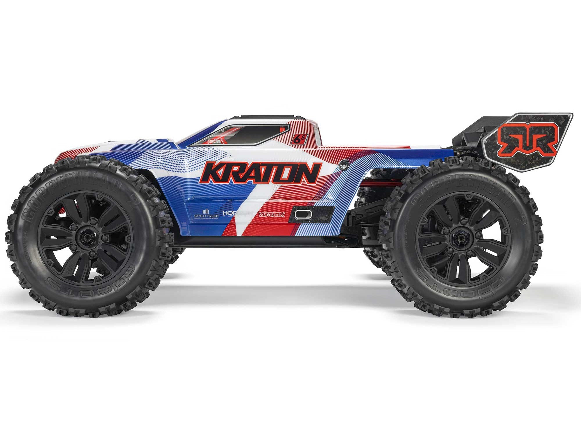 Arrma 1/8 KRATON 6S V6 4X4 BLX Speed Monster Truck RTR Black/Green C-ARA8608V6T3