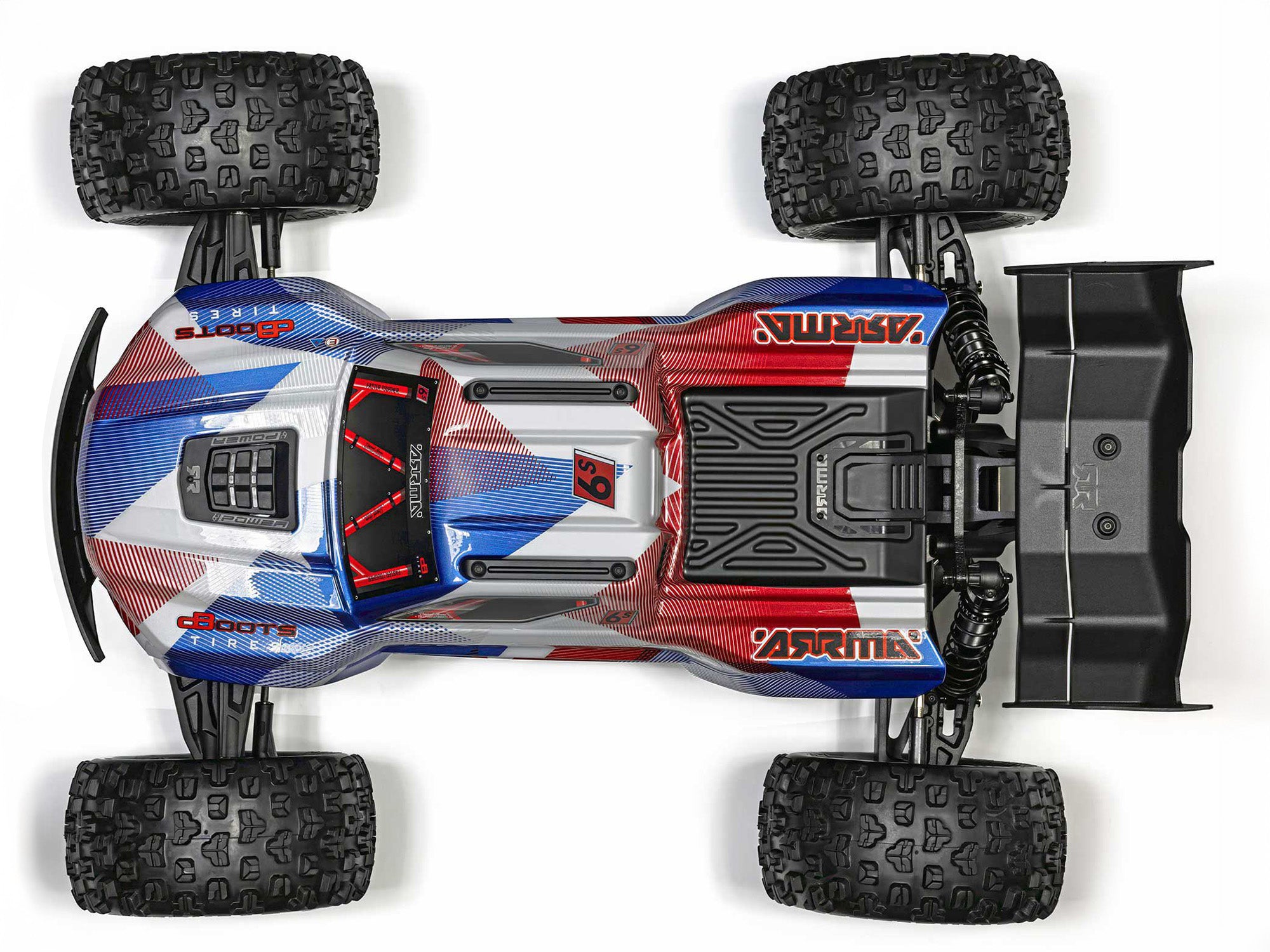 Arrma 1/8 KRATON 6S V6 4X4 BLX Speed Monster Truck RTR Black/Green C-ARA8608V6T3