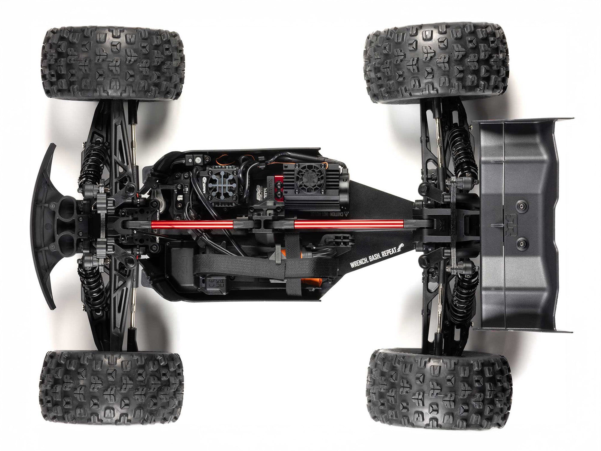 Arrma 1/8 KRATON 6S V6 4X4 BLX Speed Monster Truck RTR Black/Green C-ARA8608V6T3