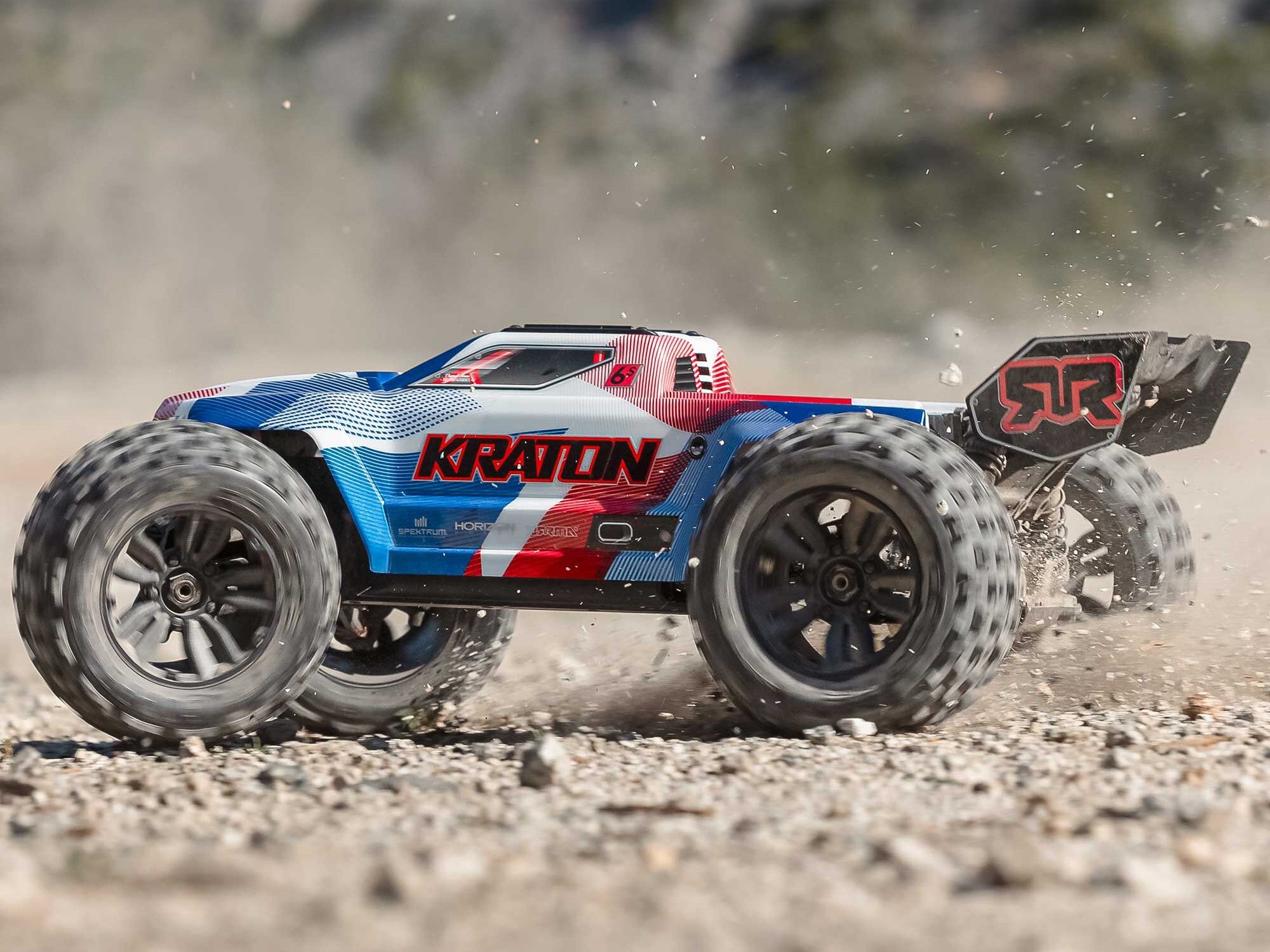 Arrma 1/8 KRATON 6S V6 4X4 BLX Speed Monster Truck RTR Black/Green C-ARA8608V6T3