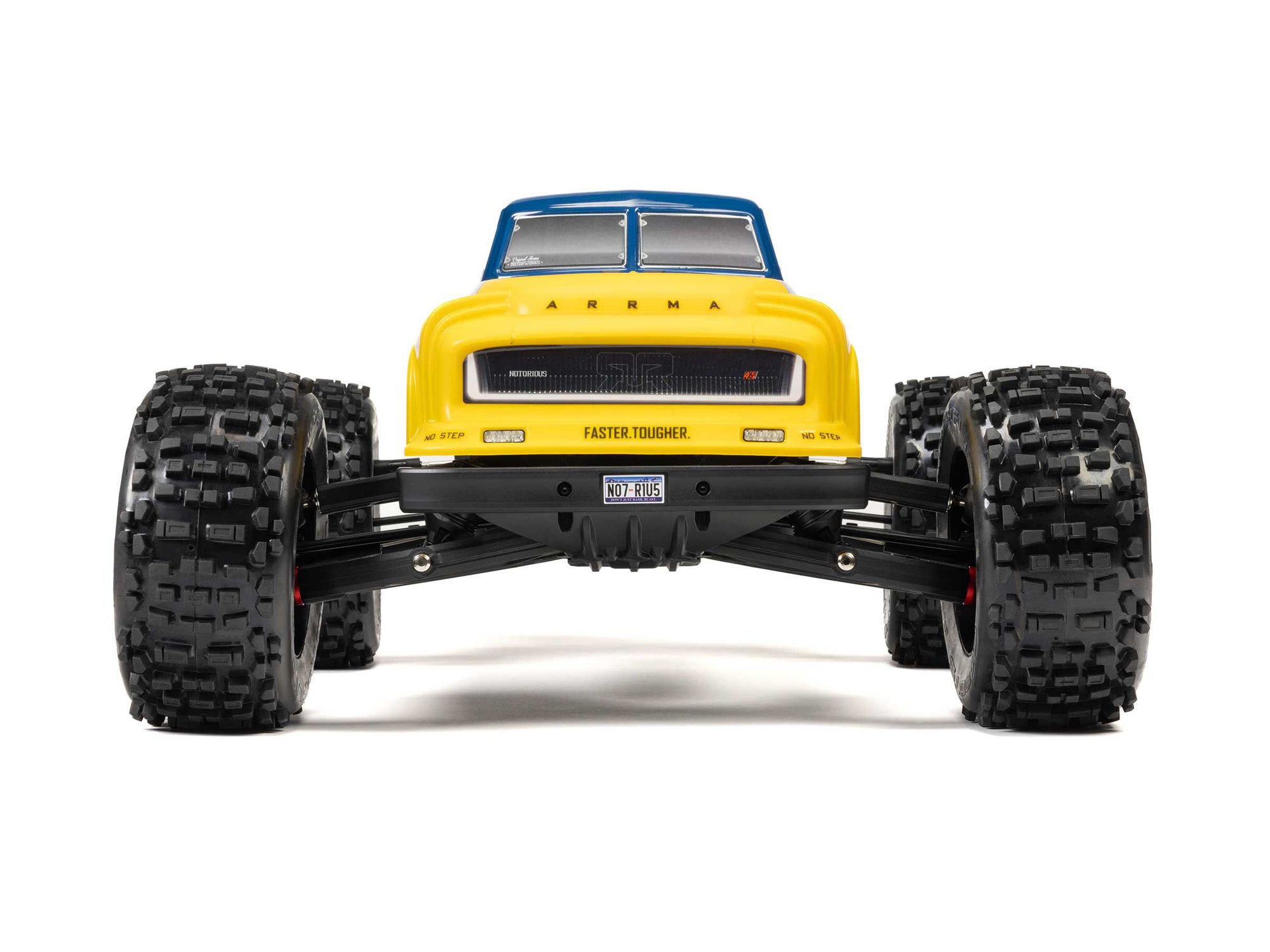 1/8 NOTORIOUS 6S V6 4X4 BLX Stunt Truck RTR Blue C-ARA8611V6T2