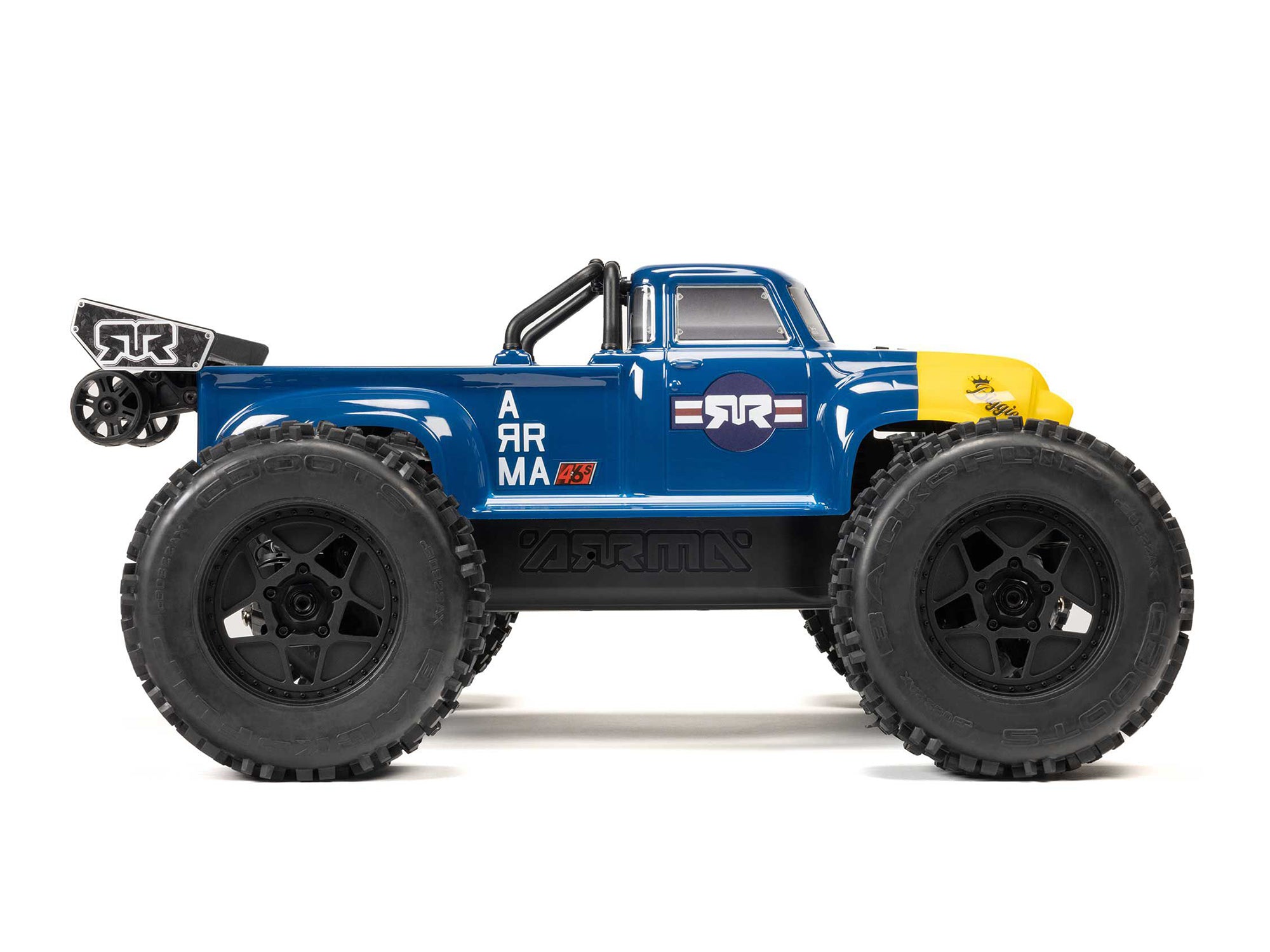 1/8 NOTORIOUS 6S V6 4X4 BLX Stunt Truck RTR Blue C-ARA8611V6T2