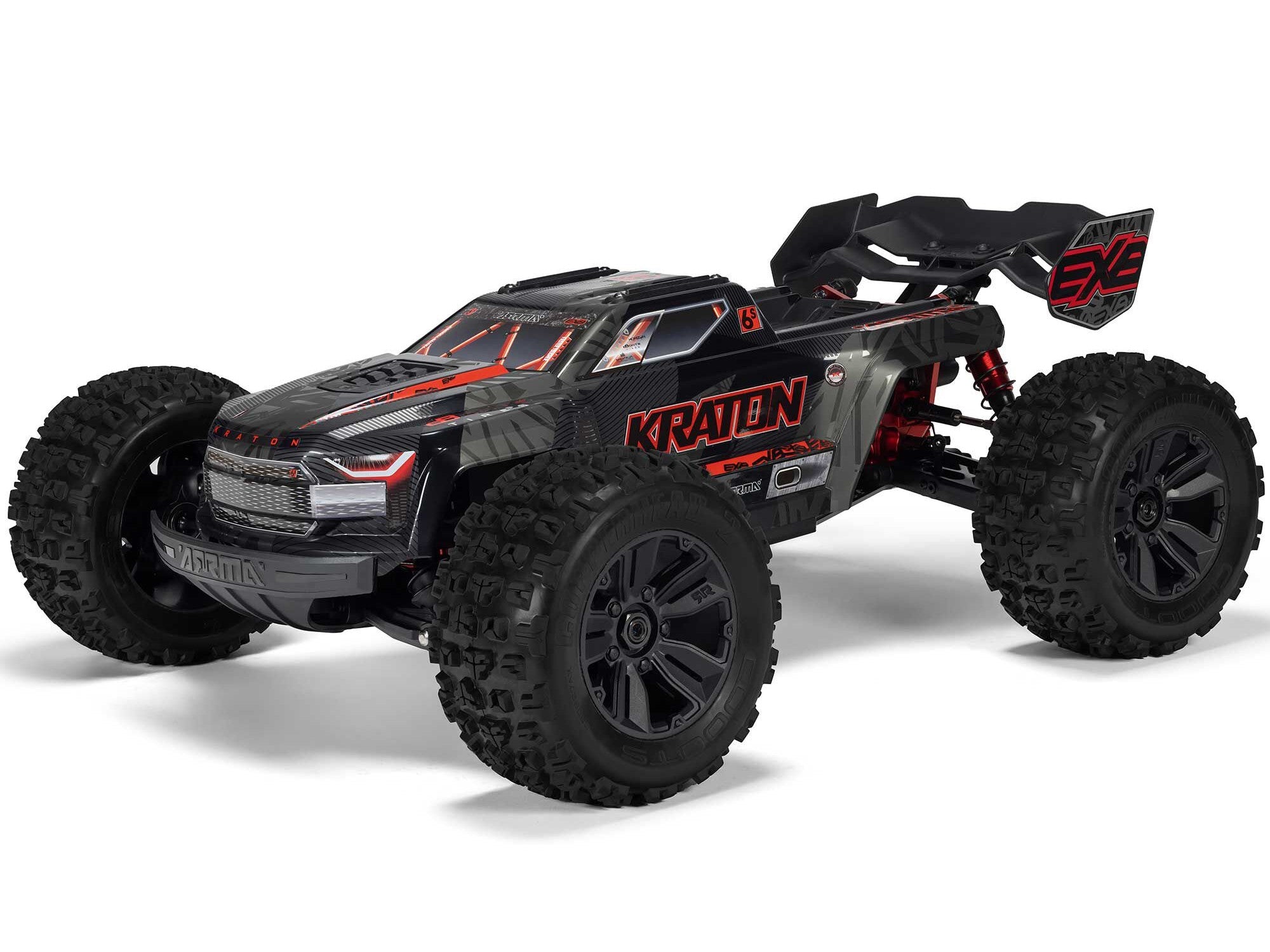 ARRMA 1/8 KRATON 6S EXB 4X4 RTR Speed Monster Truck Black - C-ARA8708V6T1