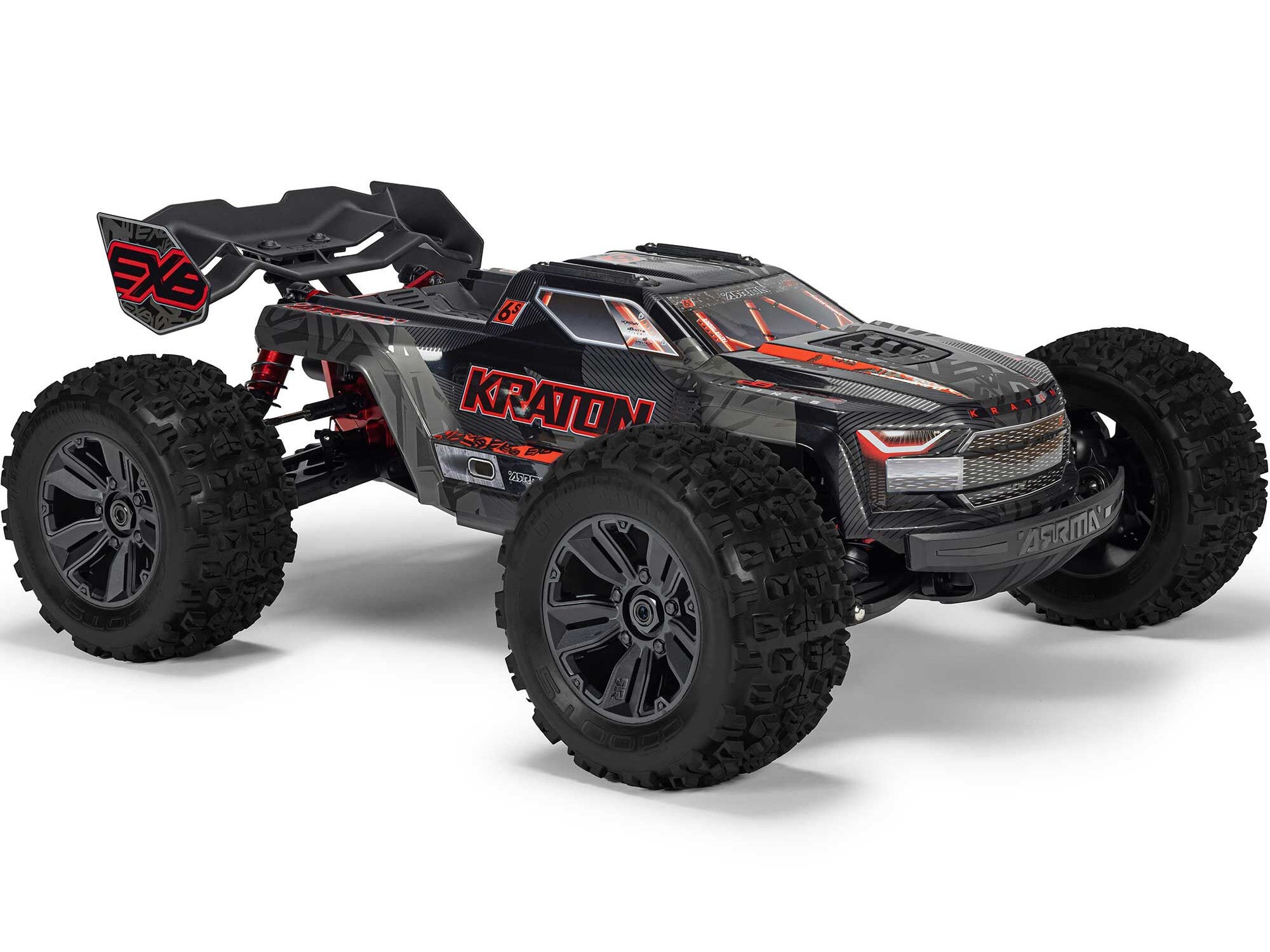 ARRMA 1/8 KRATON 6S EXB 4X4 RTR Speed Monster Truck Black - C-ARA8708V6T1