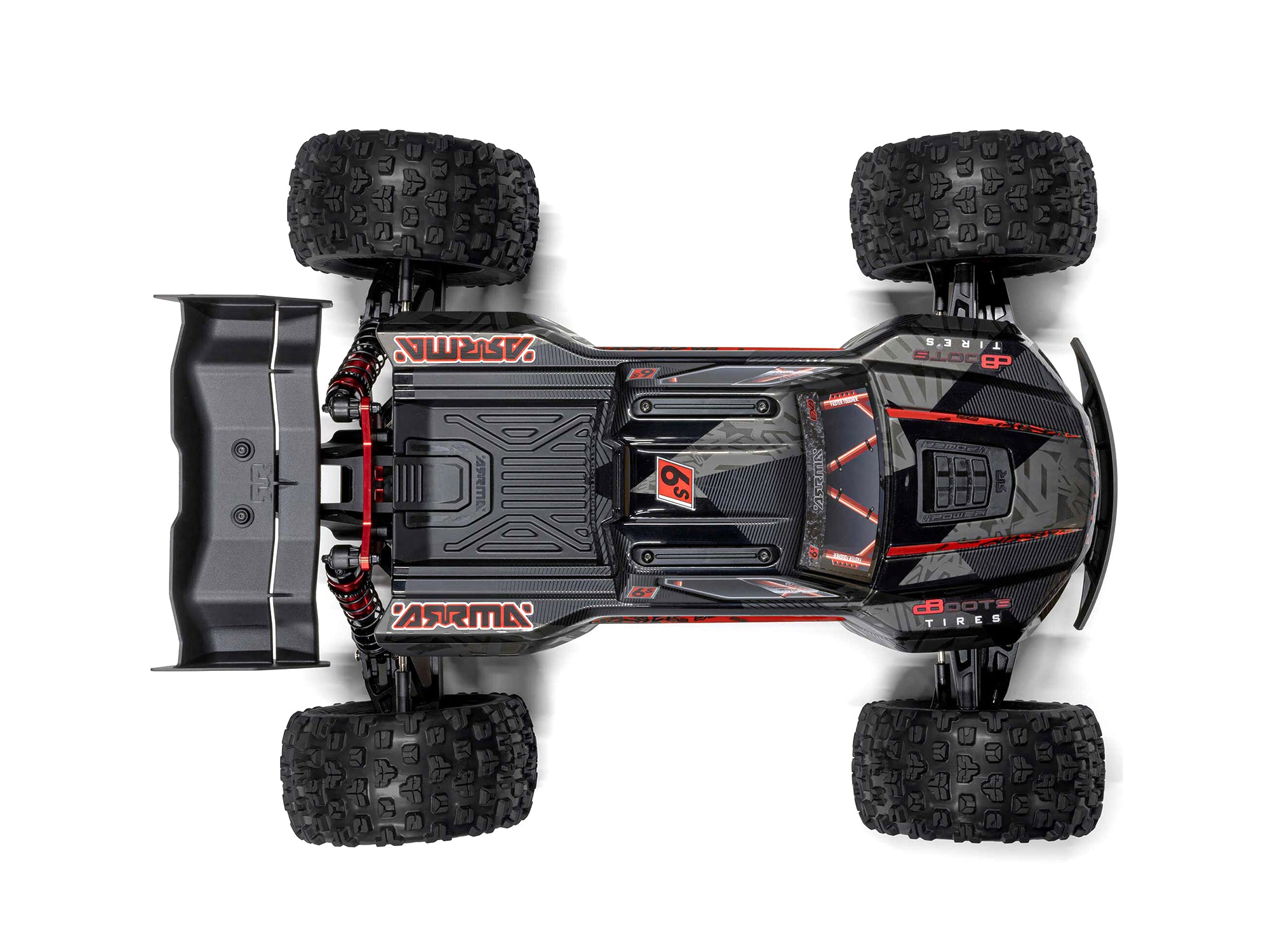 ARRMA 1/8 KRATON 6S EXB 4X4 RTR Speed Monster Truck Black - C-ARA8708V6T1