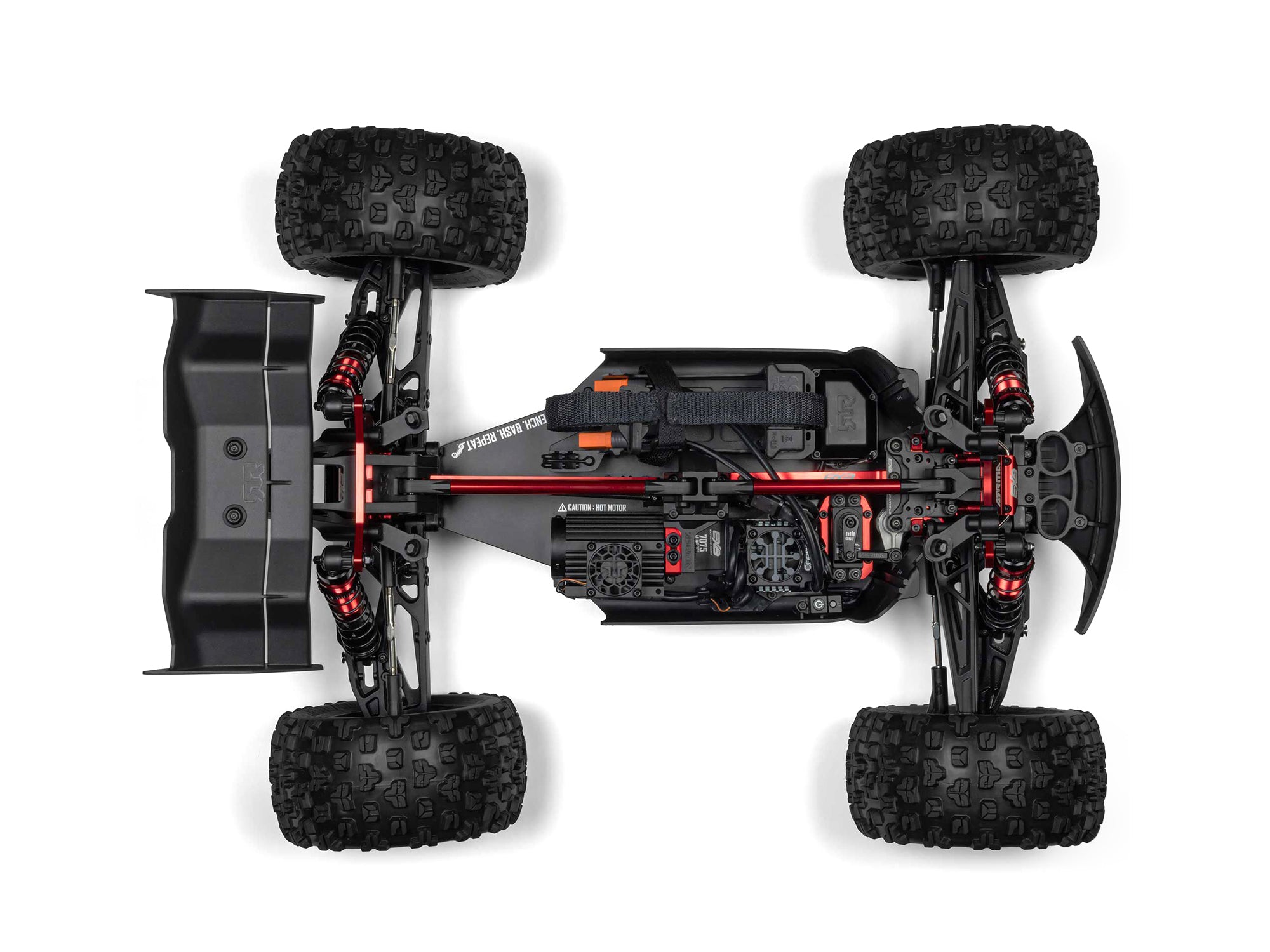 ARRMA 1/8 KRATON 6S EXB 4X4 RTR Speed Monster Truck Black - C-ARA8708V6T1