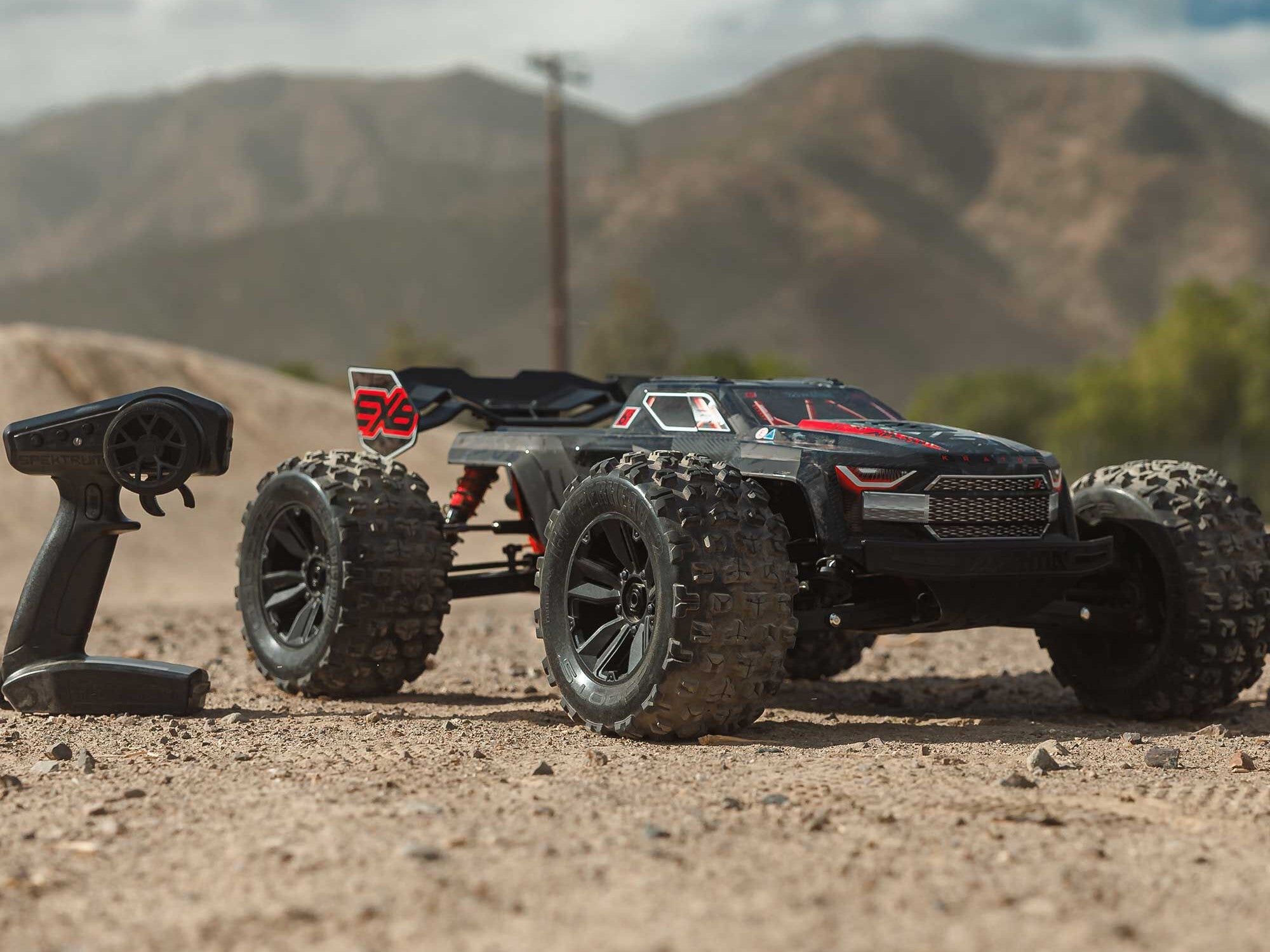 ARRMA 1/8 KRATON 6S EXB 4X4 RTR Speed Monster Truck Black - C-ARA8708V6T1