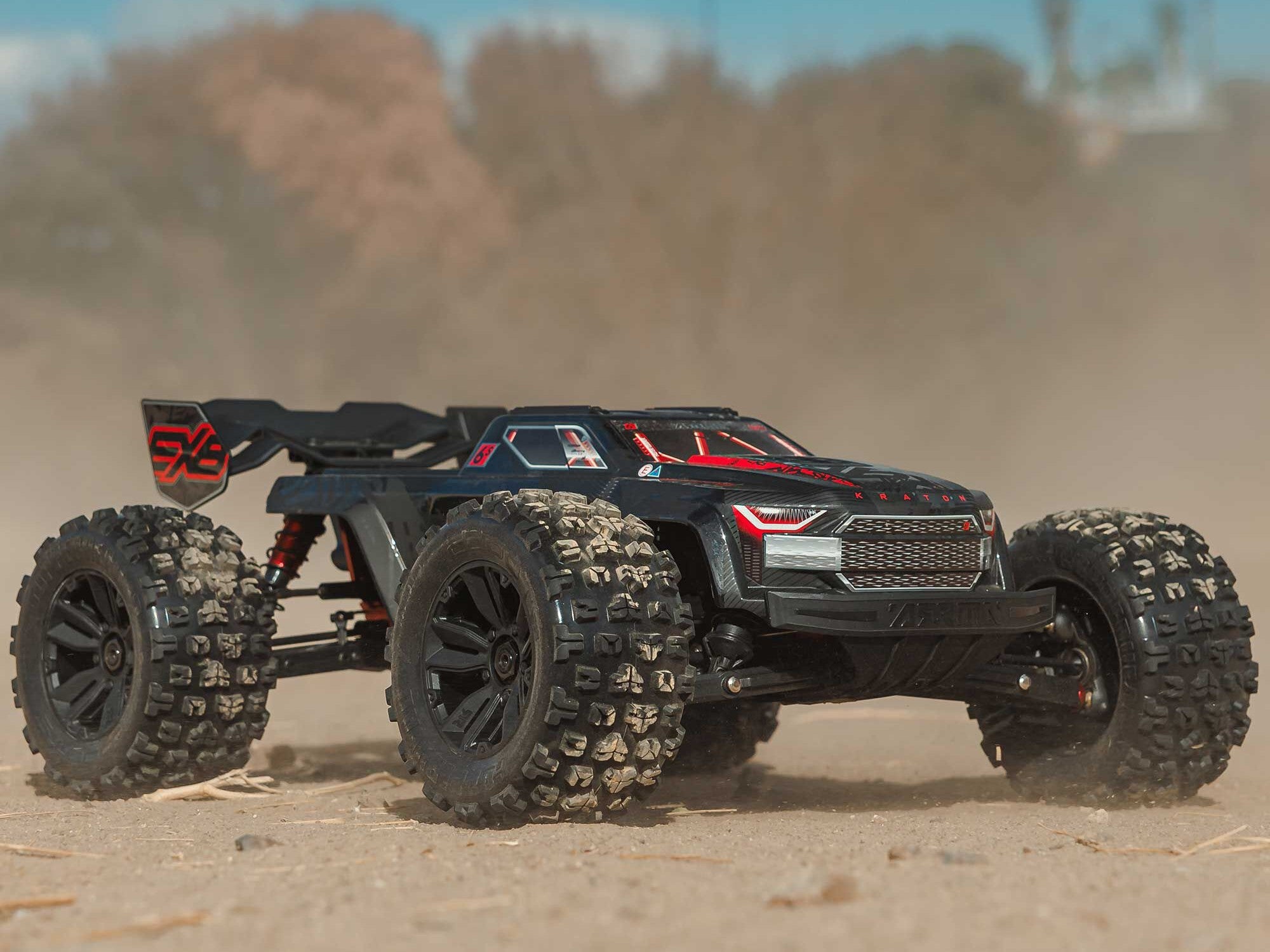 ARRMA 1/8 KRATON 6S EXB 4X4 RTR Speed Monster Truck Black - C-ARA8708V6T1