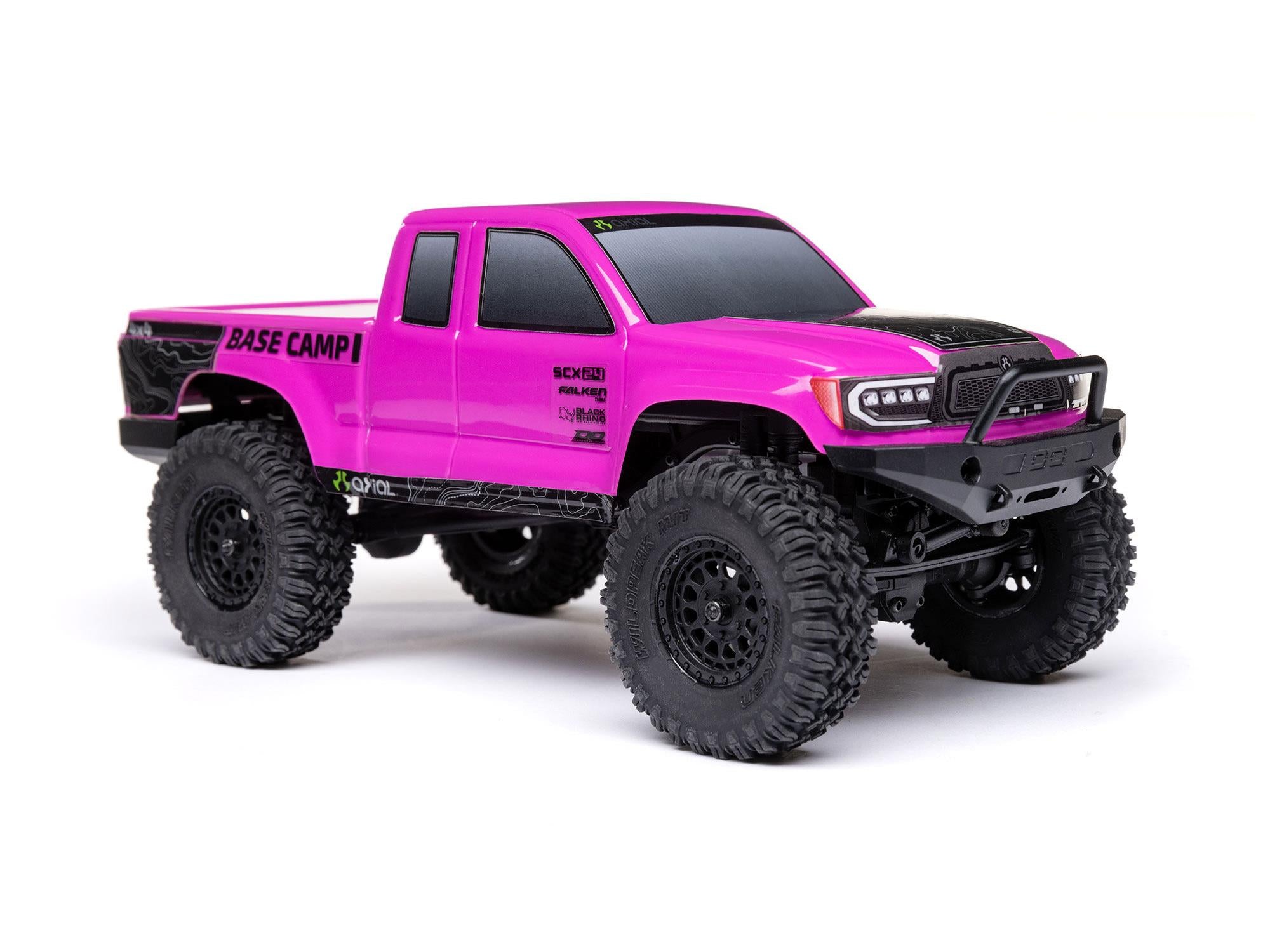 Axial 1/24 SCX24 Base Camp 4WD Rock Crawler RTR Pink - C-AXI-1219T3
