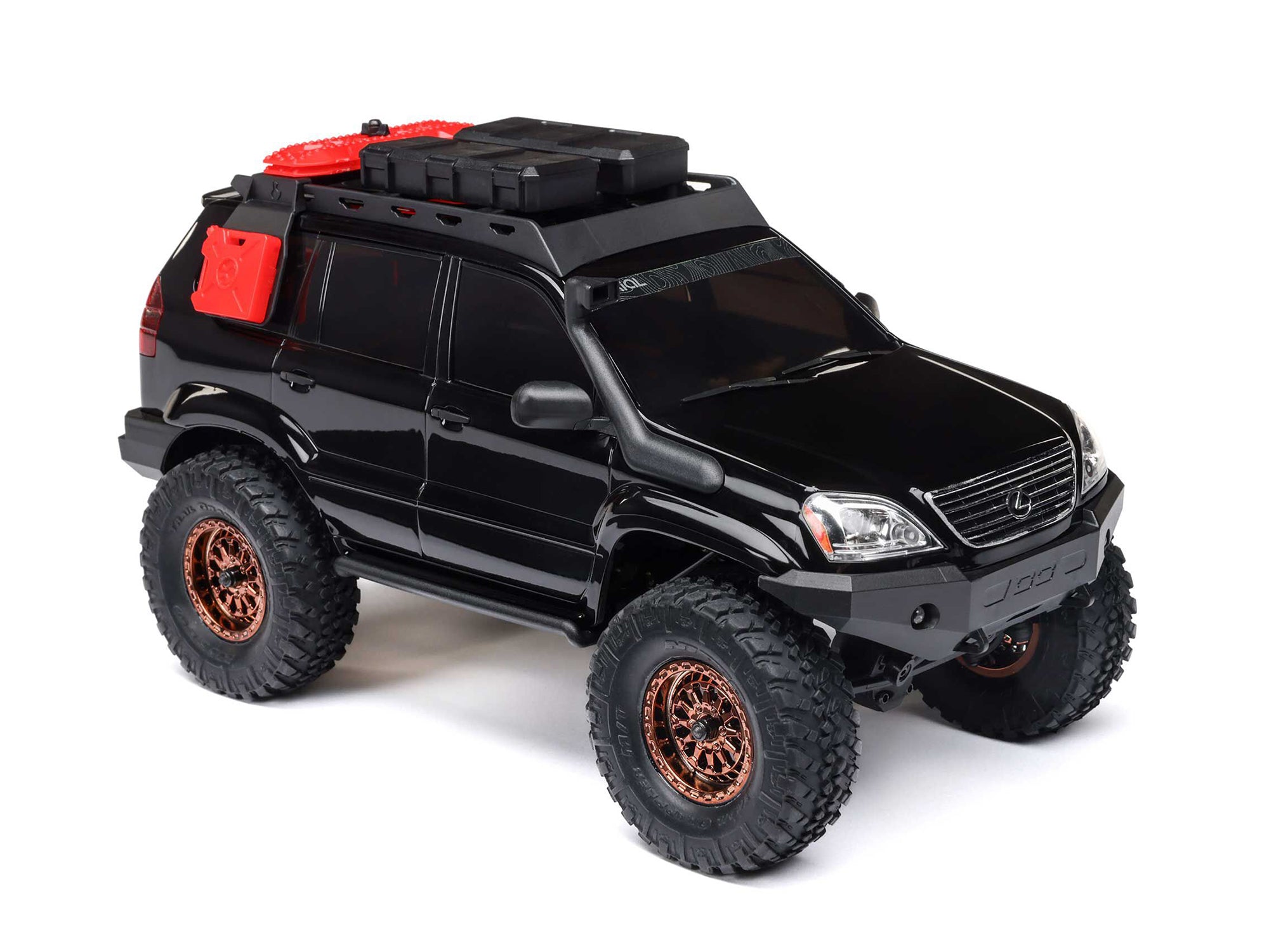 Axial 1/24 SCX24 Lexus GX 470 4WD Rock Crawler RTR Black