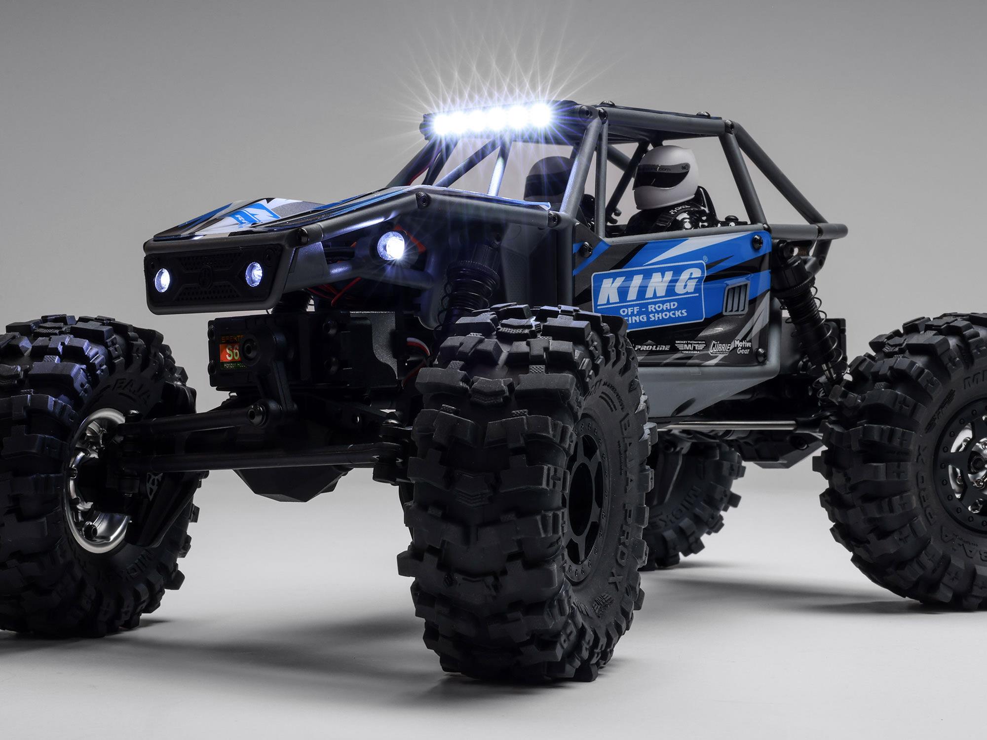 Axial 1/18 UTB18 Capra 4WS 4WD Trail Buggy RTR with Bat/Chg Blue C-AXI-1750T1