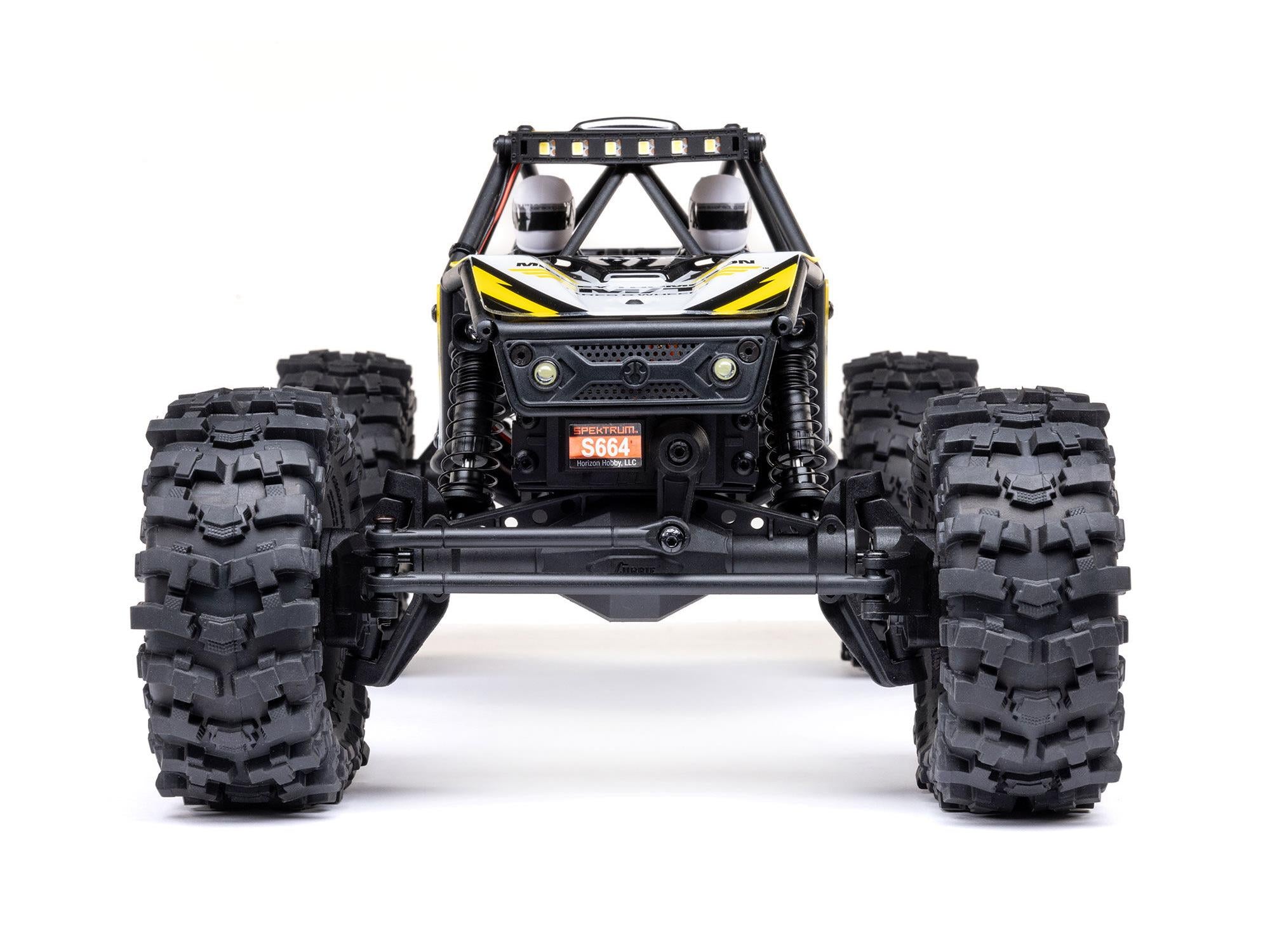 Axial 1/18 UTB18 Capra 4WS 4WD Trail Buggy RTR with Bat/Chg Yellow C-AXI-1750T2