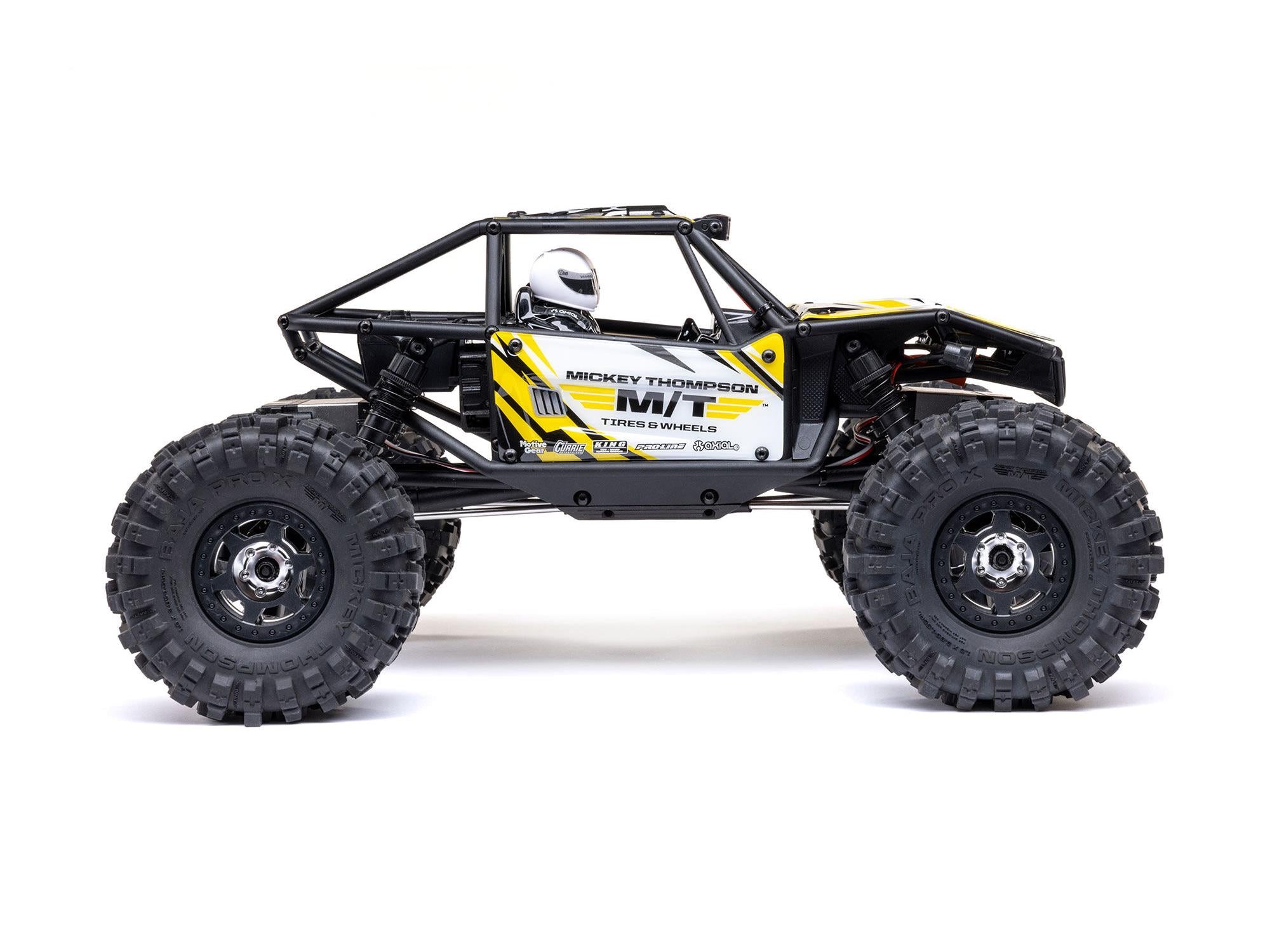 Axial 1/18 UTB18 Capra 4WS 4WD Trail Buggy RTR with Bat/Chg Yellow C-AXI-1750T2