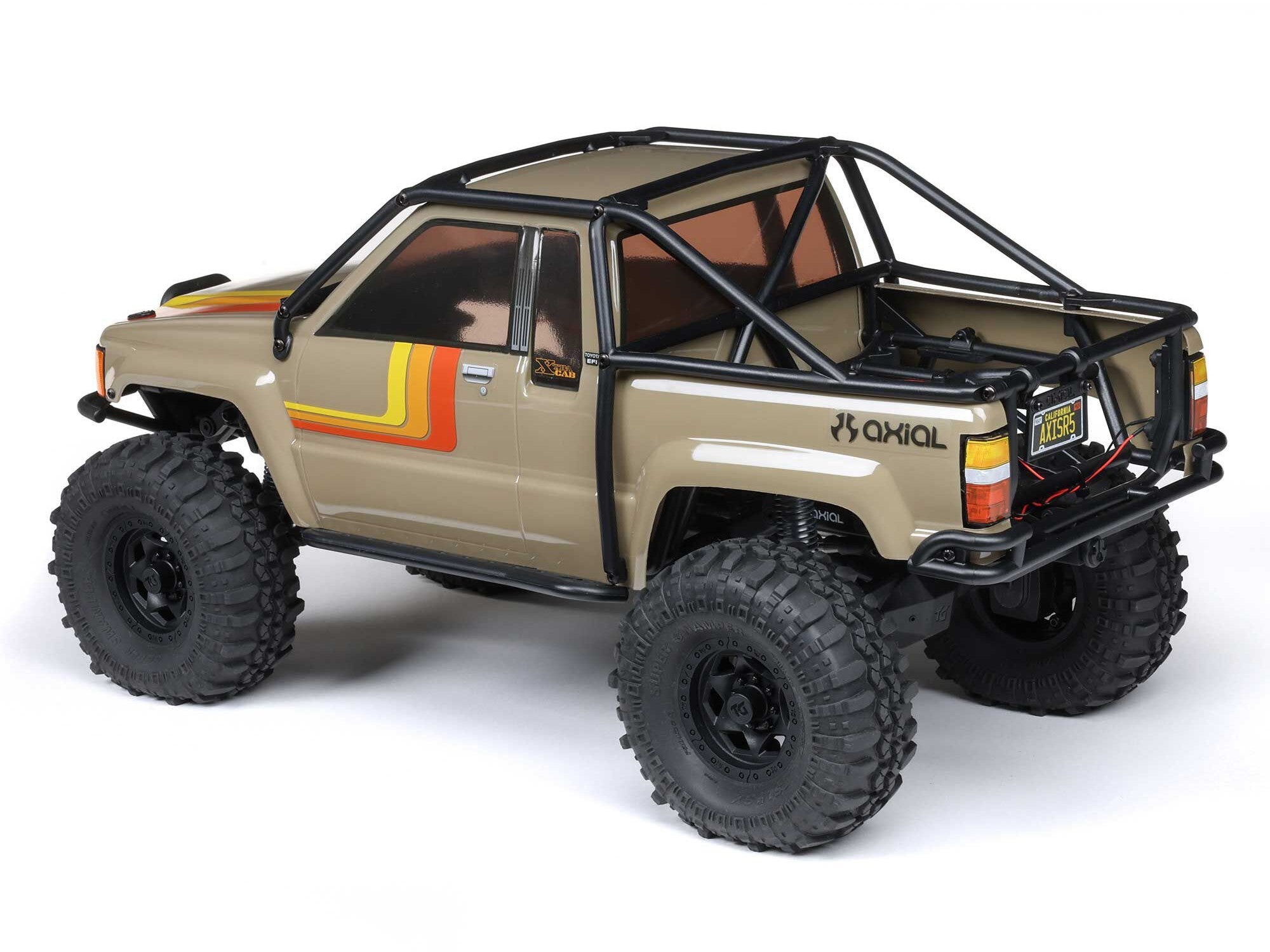 Axial 1/10 Scx10 Iii 1987 Toyota Sr5 4X4 Rtr Rock Crawler, Brown C-AXI-2062T1