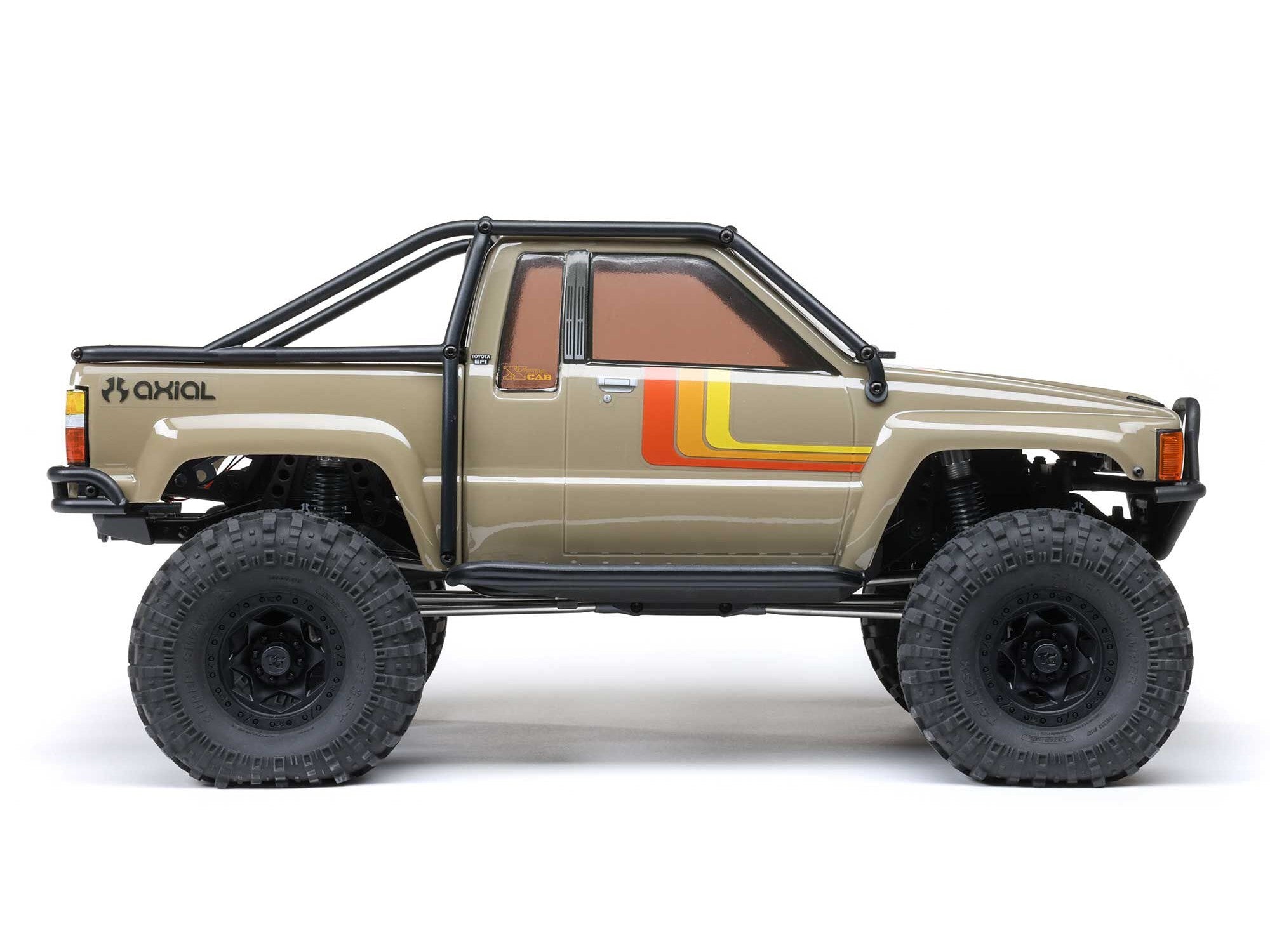 Axial 1/10 Scx10 Iii 1987 Toyota Sr5 4X4 Rtr Rock Crawler, Brown C-AXI-2062T1