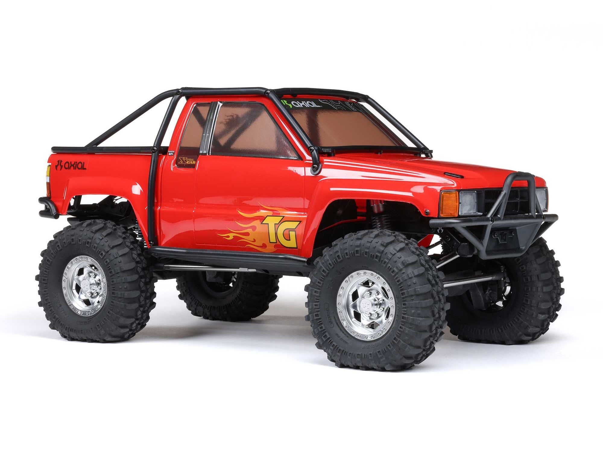 Axial 1/10 Scx10 Iii 1987 Toyota Sr5 4X4 Rtr Rock Crawler, Red C-AXI-2062T2