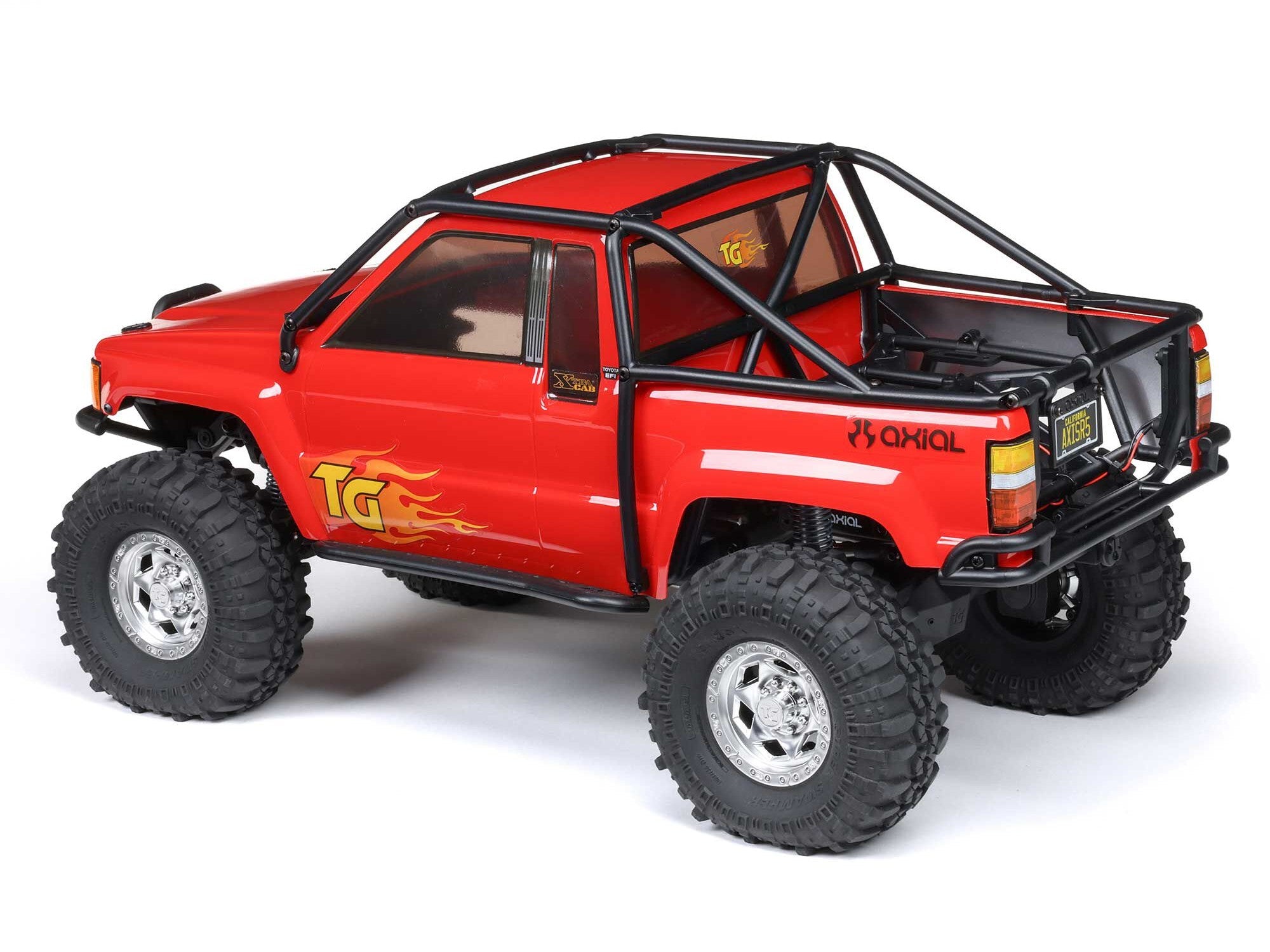 Axial 1/10 Scx10 Iii 1987 Toyota Sr5 4X4 Rtr Rock Crawler, Red C-AXI-2062T2