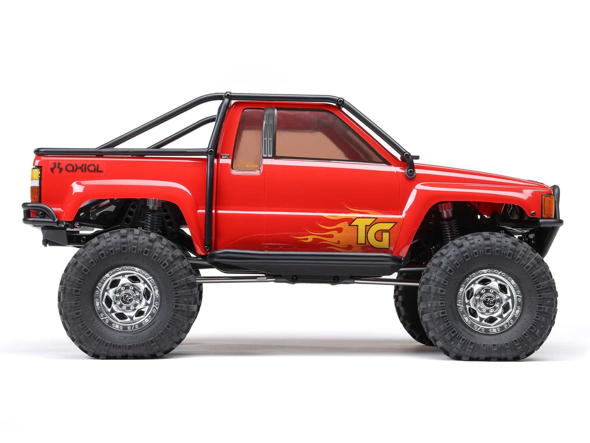 Axial 1/10 Scx10 Iii 1987 Toyota Sr5 4X4 Rtr Rock Crawler, Red C-AXI-2062T2