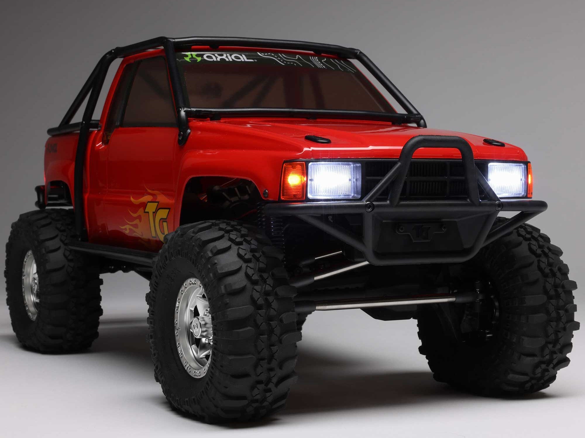 Axial 1/10 Scx10 Iii 1987 Toyota Sr5 4X4 Rtr Rock Crawler, Red C-AXI-2062T2