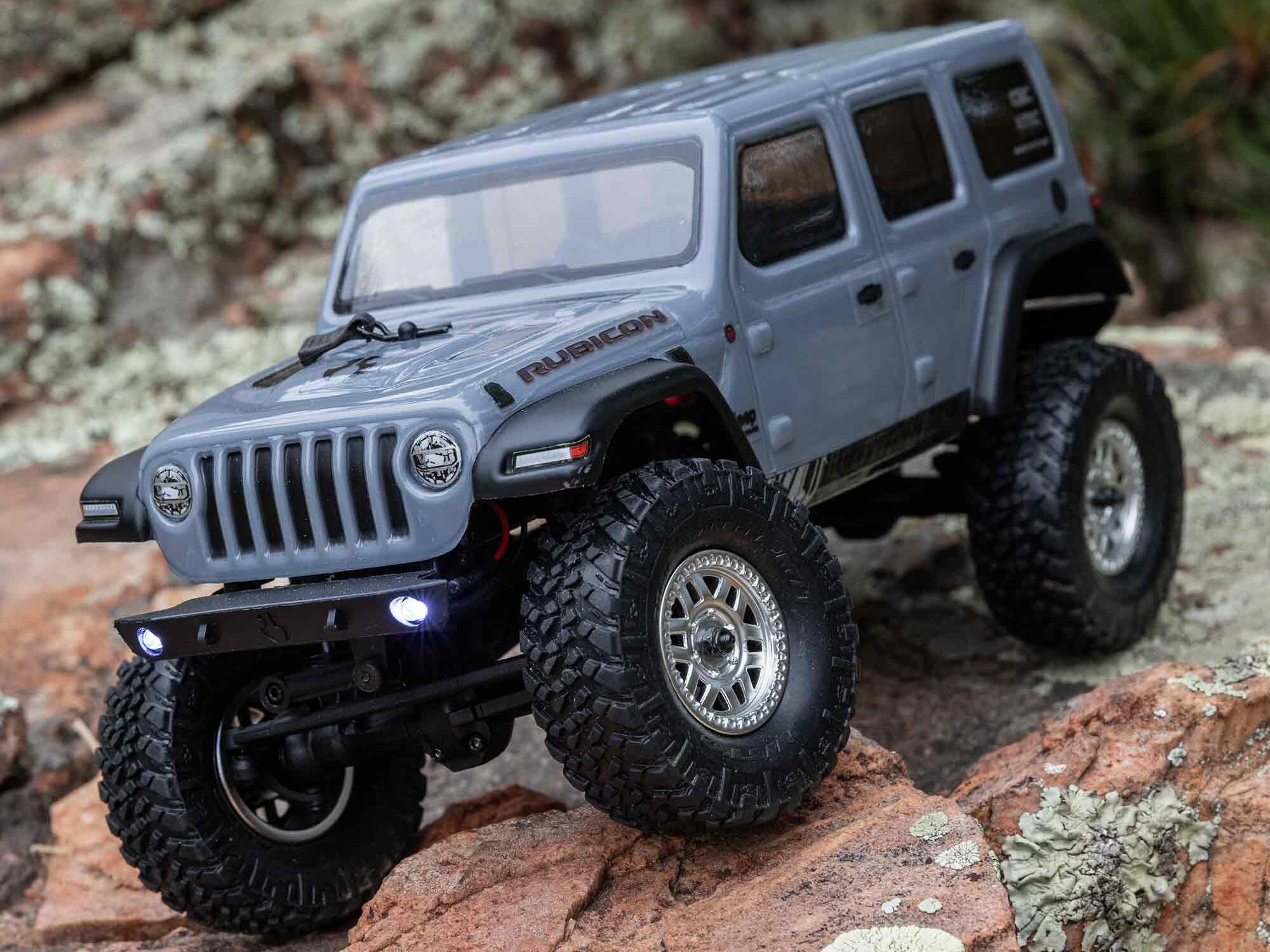 SCX24 Jeep Wrangler JLU RTR, Grey